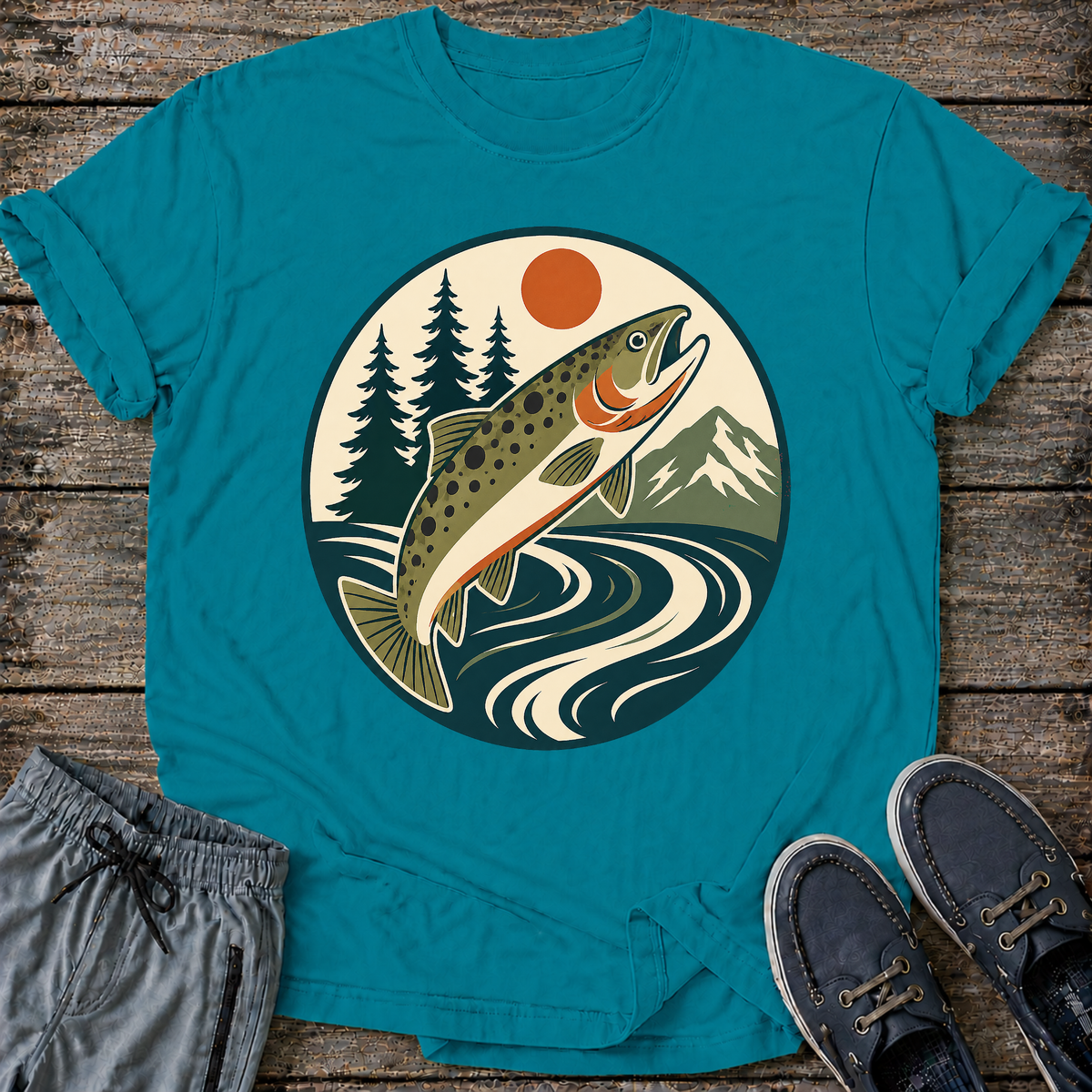 Trout Sunset T-Shirt