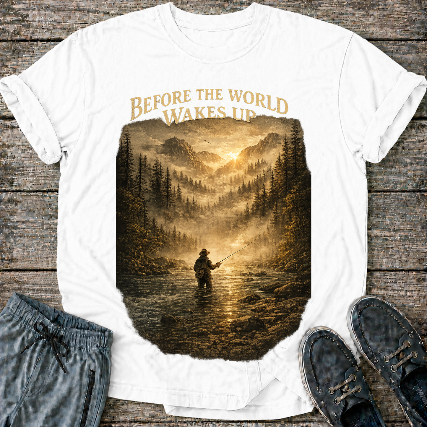 Before the World Wakes Up T-Shirt