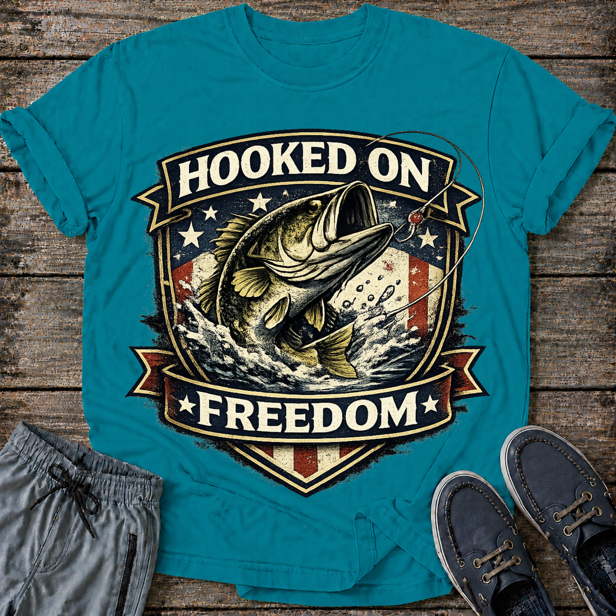 Hooked on Freedom T-Shirt