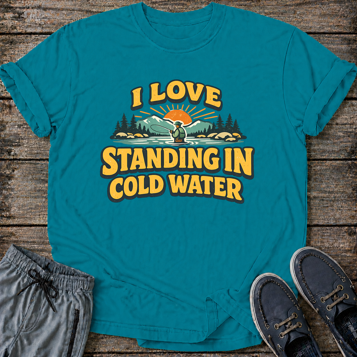 Standing in Cold Water T-Shirt