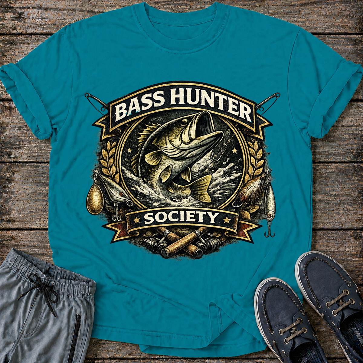 Bass Hunter Society T-Shirt