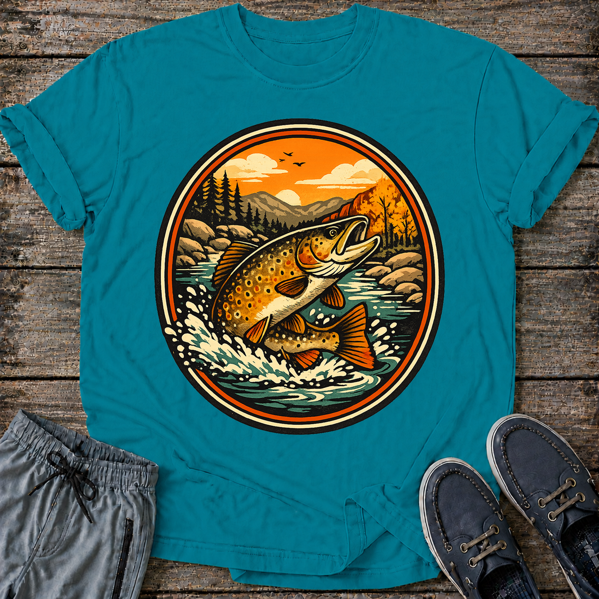 Trout Sunset T-Shirt