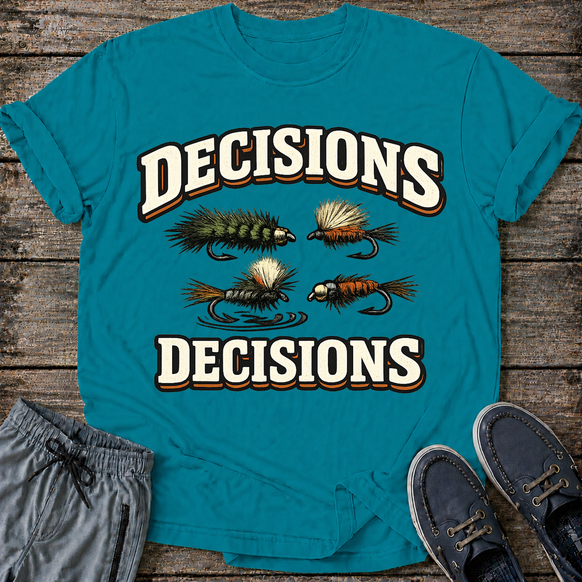 Decisions Decisions fly T-Shirt