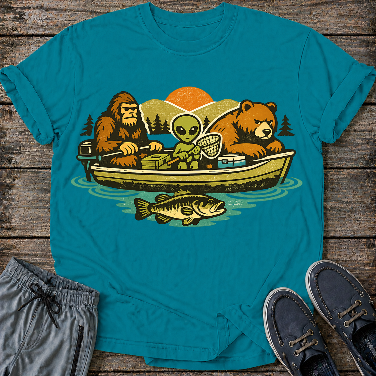 Alien, Bigfoot T-Shirt