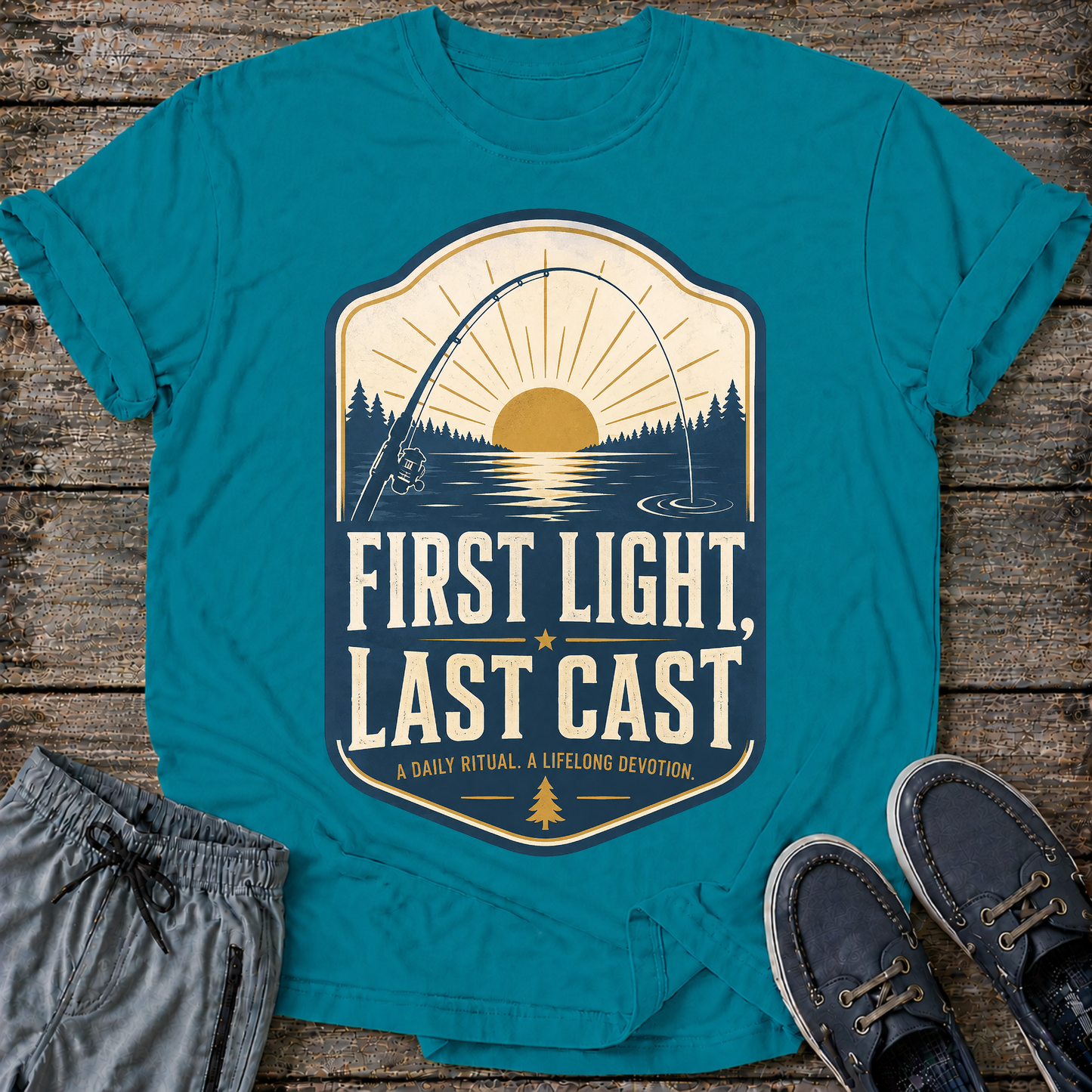 First Light Last Cast T-Shirt