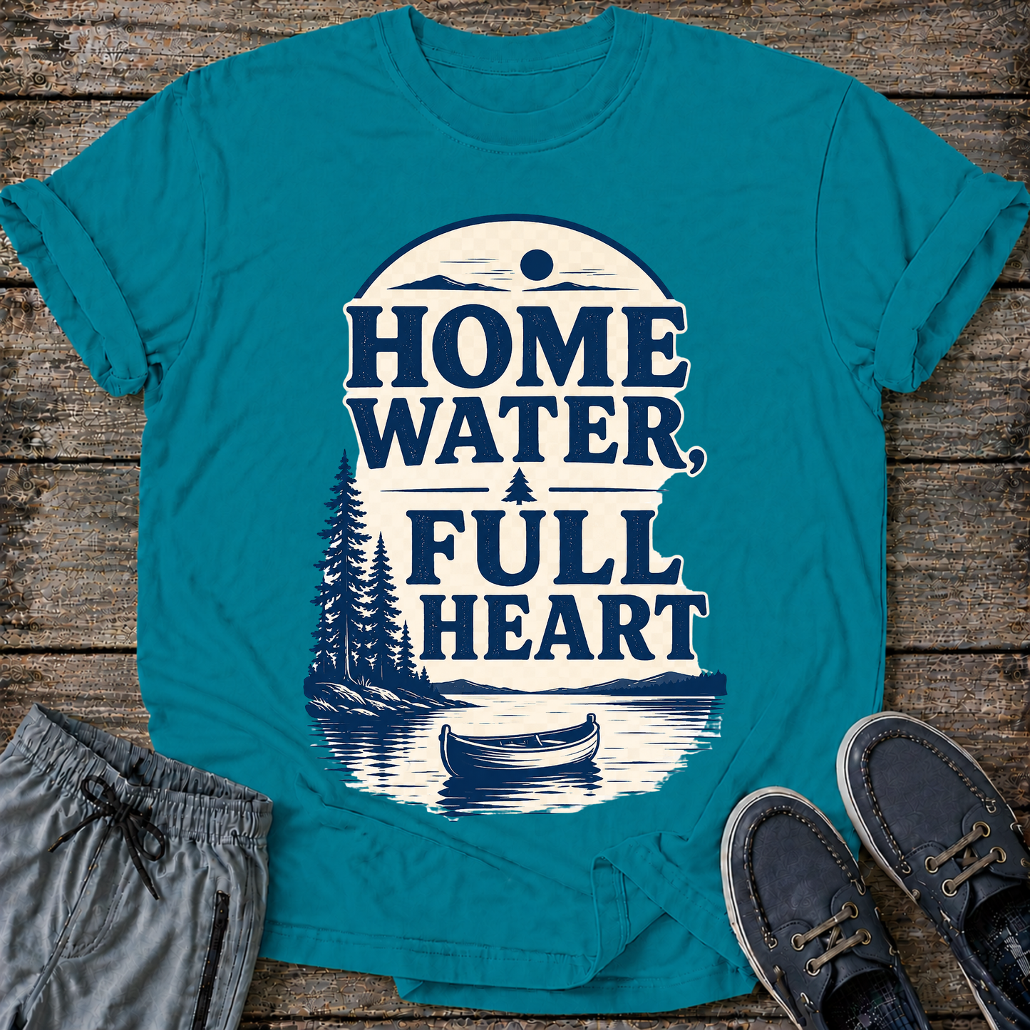 Home Water Full Heart T-Shirt