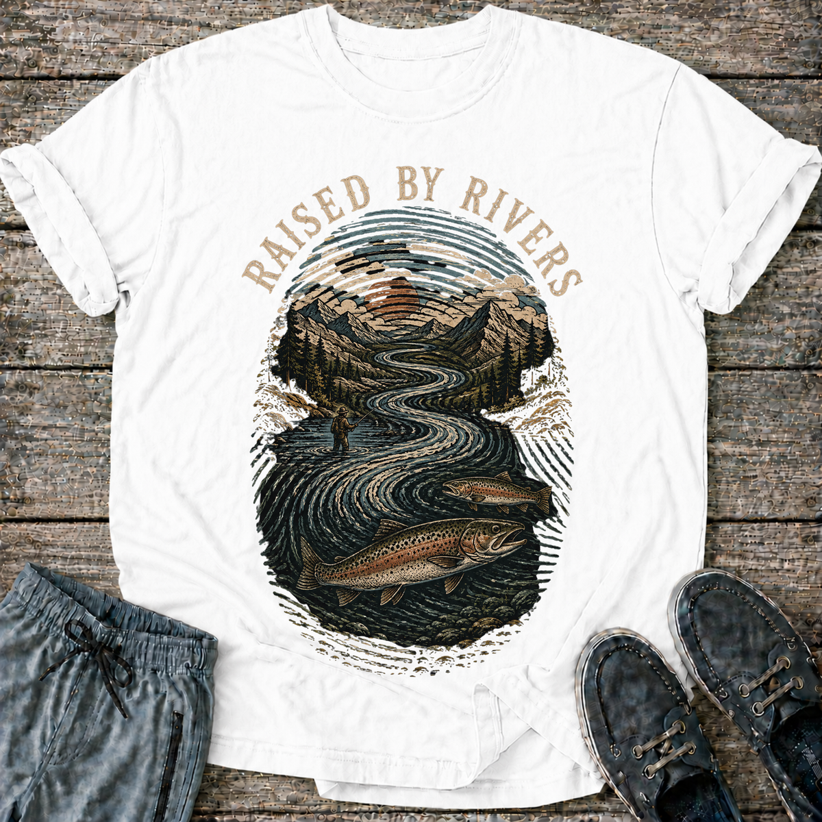 Raised by Rivers T-Shirt