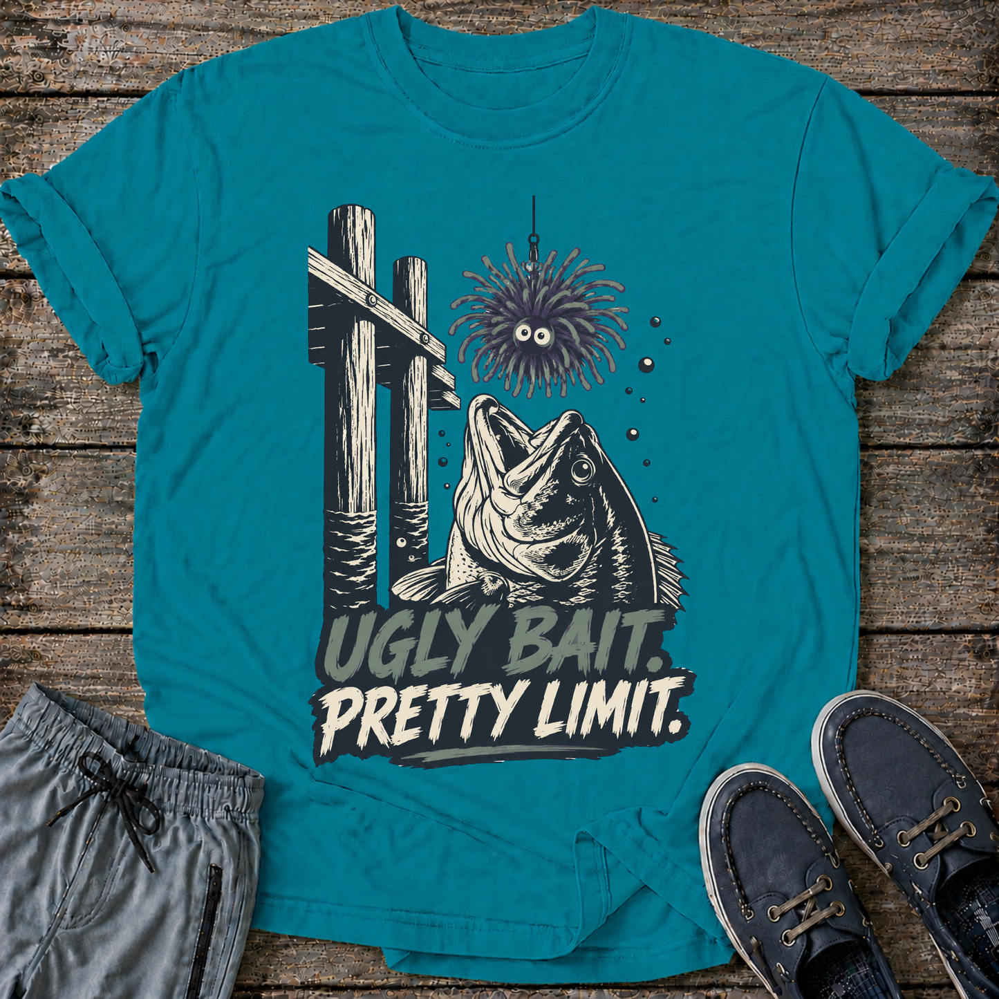 Ugly Bait, Pretty Limits T-Shirt Modify