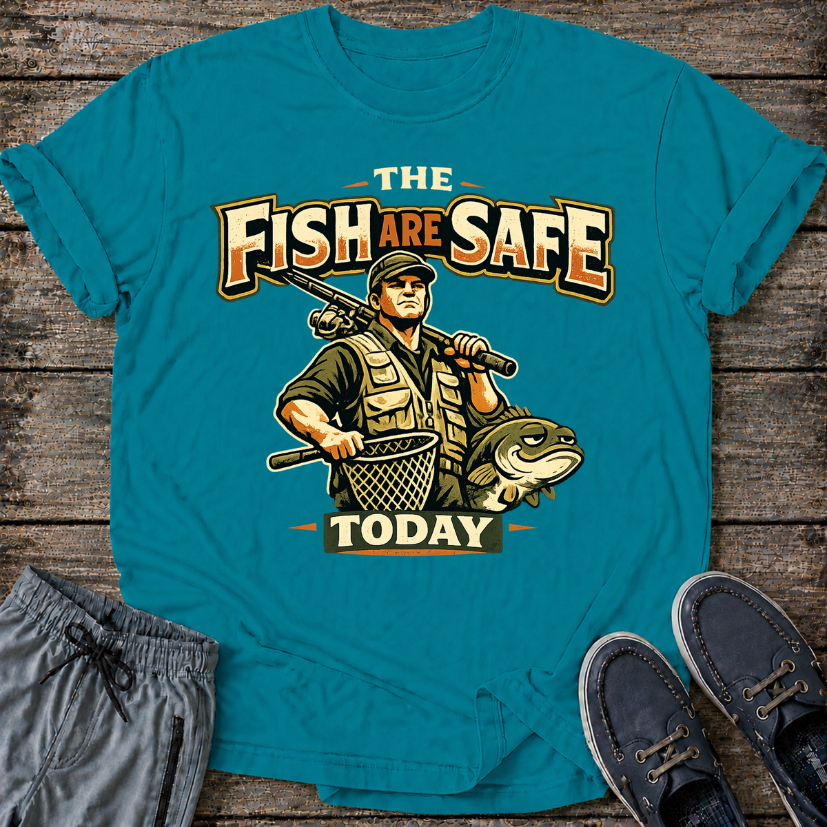 Fish Are Safe T-Shirt