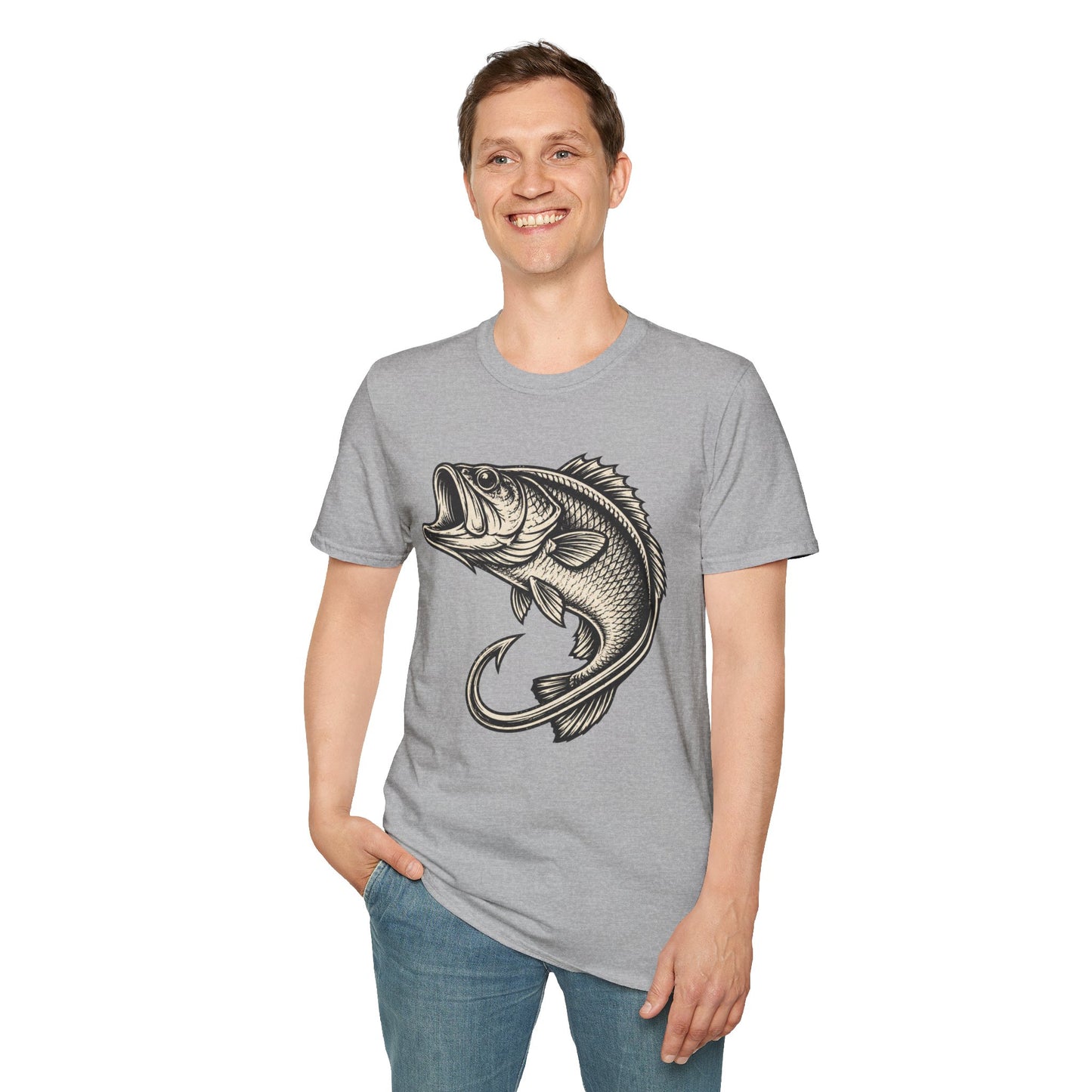 Retro Hook and Bass T-Shirt
