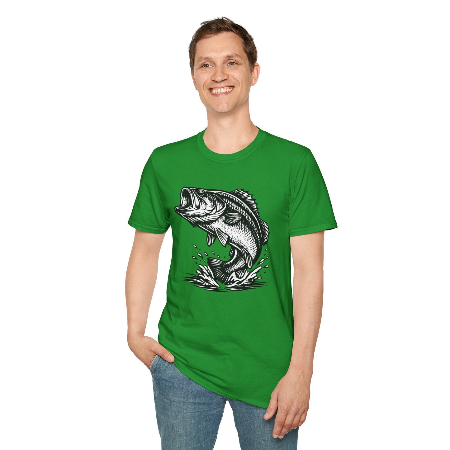 Bass Illustration T-Shirt