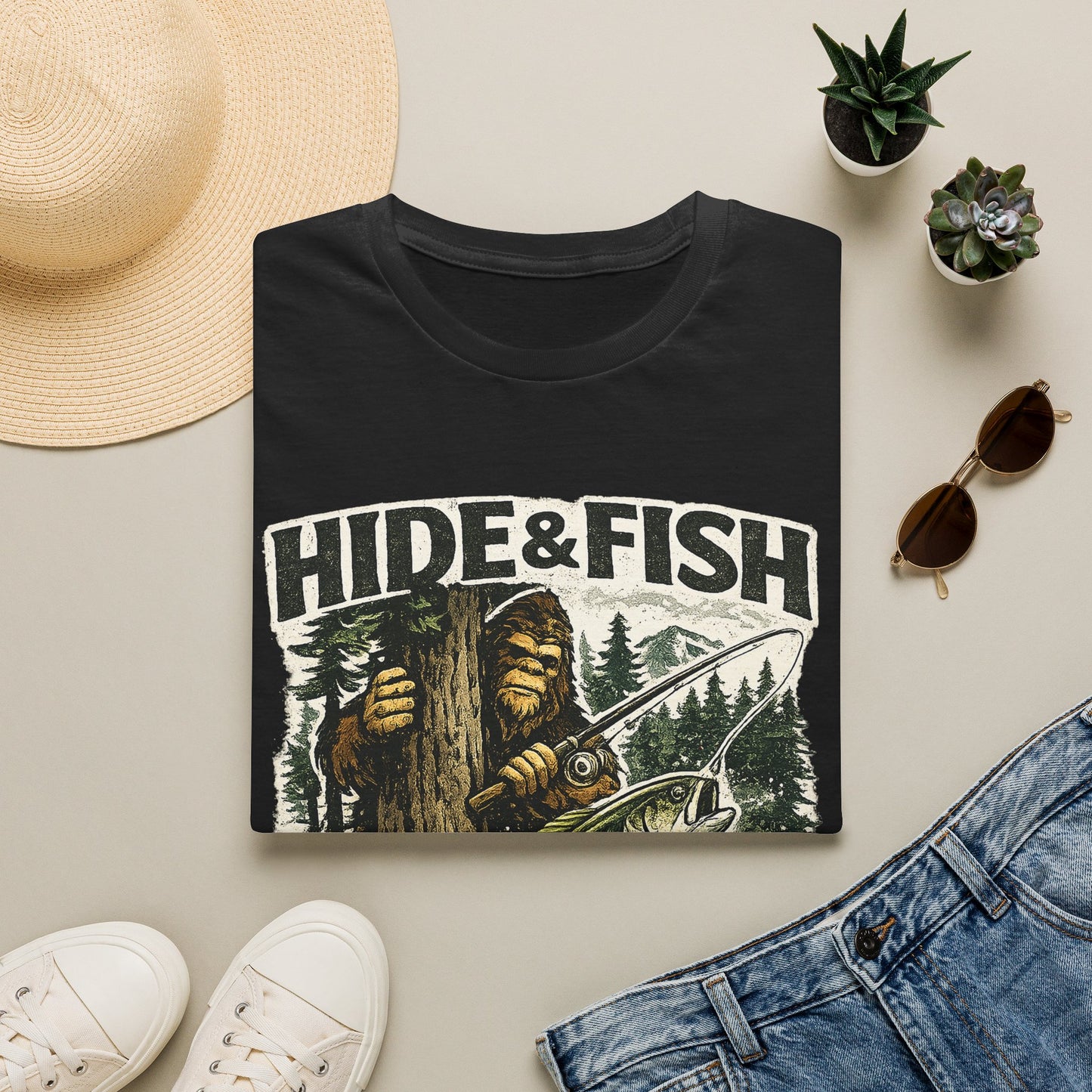 sasquatch hide and Seek T-Shirt