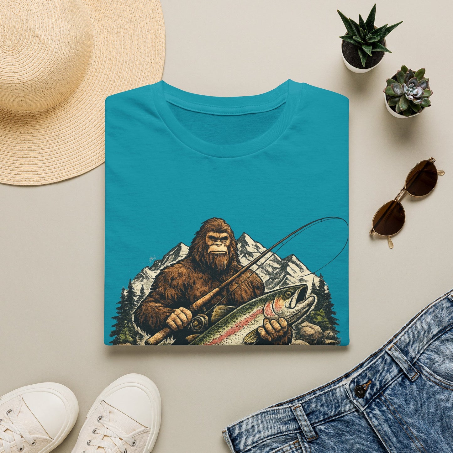 Big Foot Catch T-Shirt