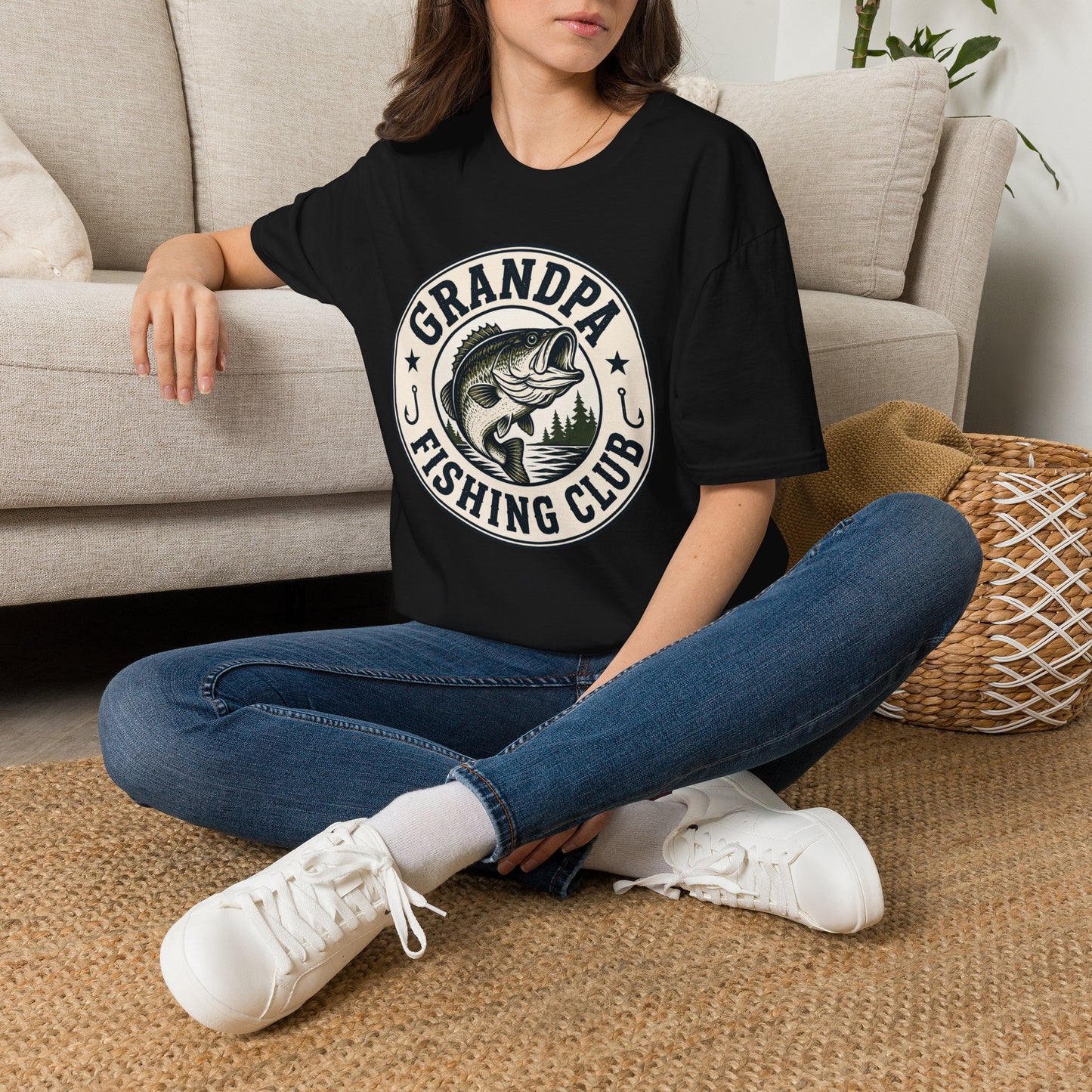 Grandpa Fishing Club T-Shirt