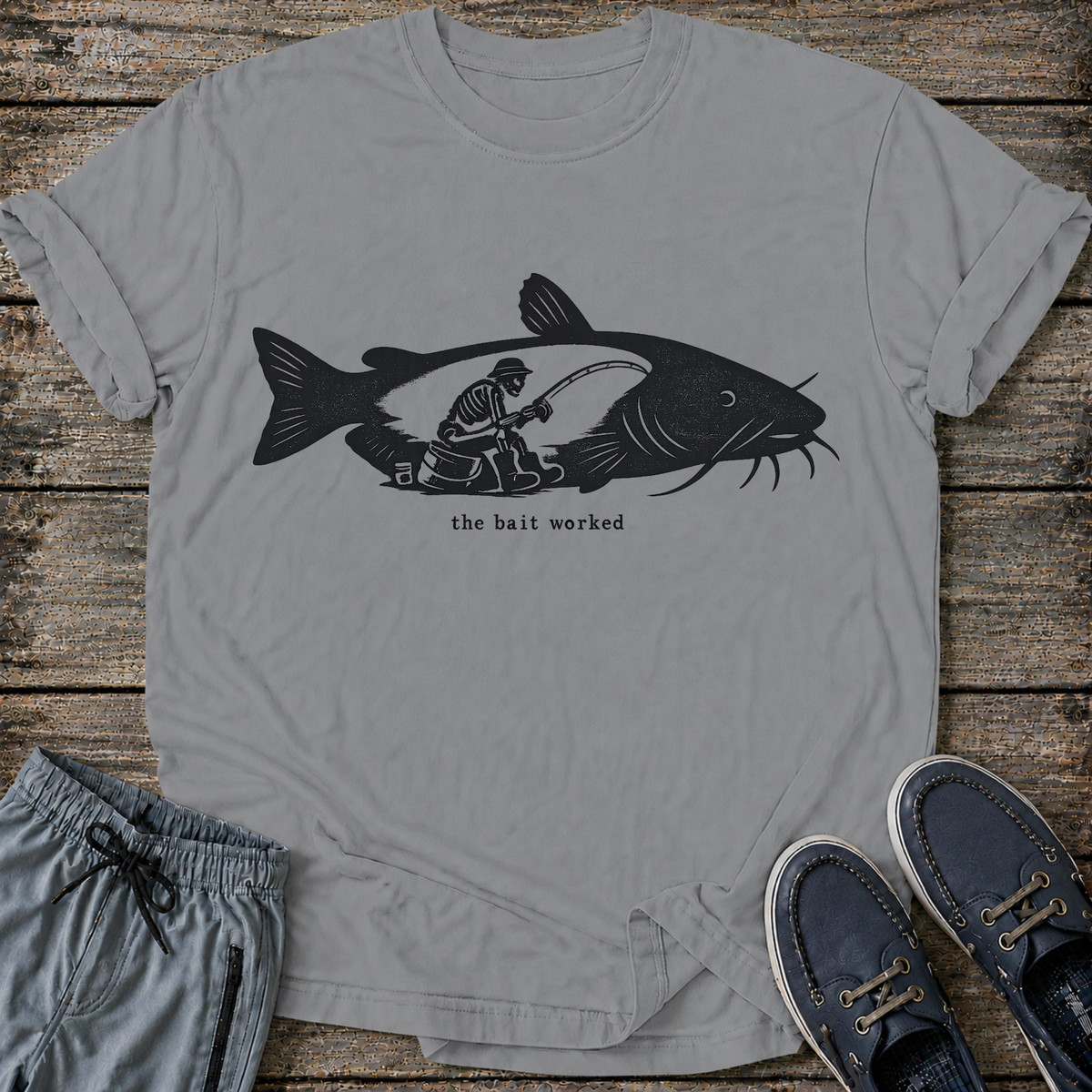 Catfish Fishing T-Shirt