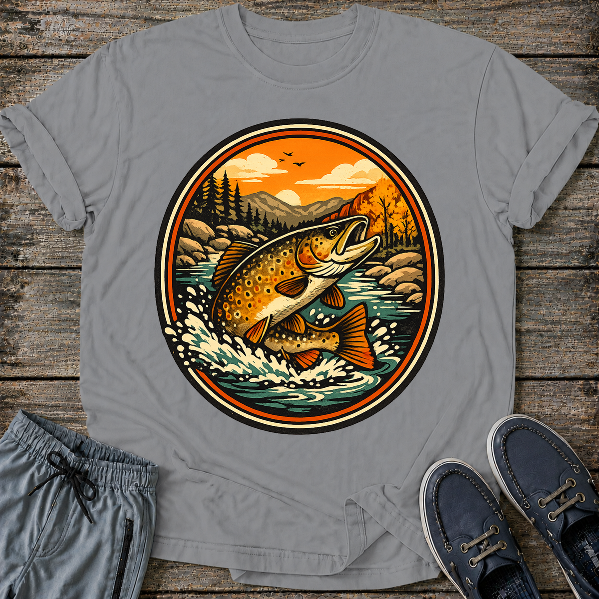 Trout Sunset T-Shirt