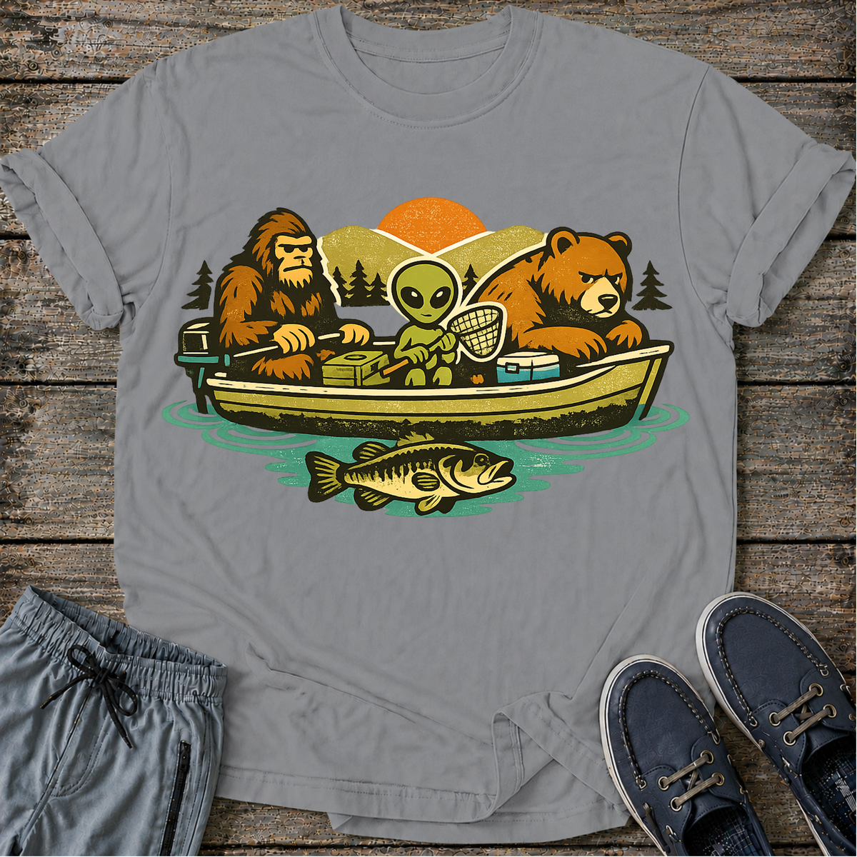 Alien, Bigfoot T-Shirt