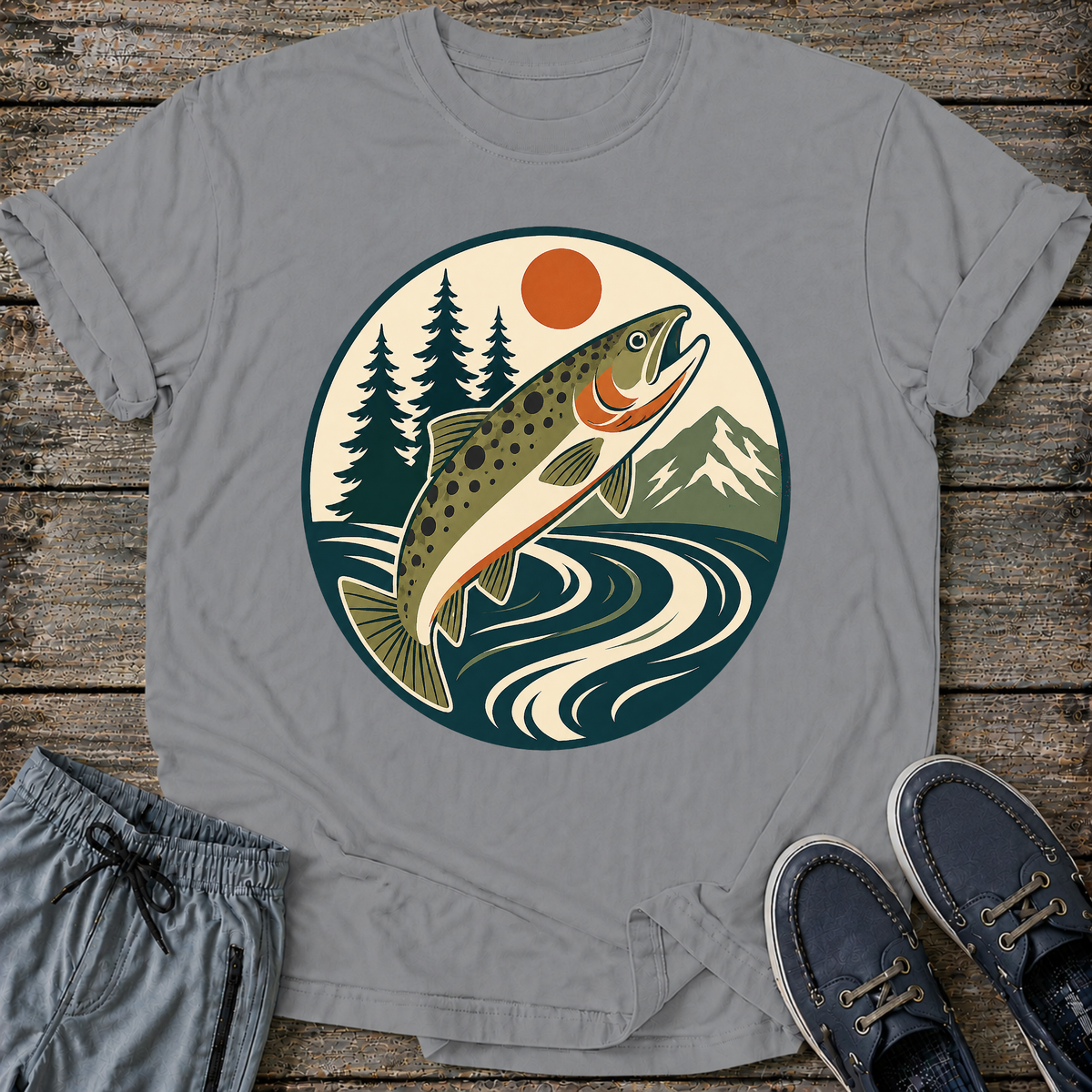 Trout Sunset T-Shirt