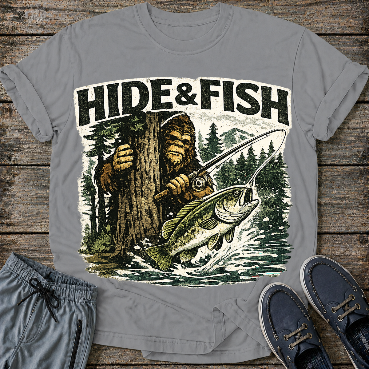 sasquatch hide and Seek T-Shirt