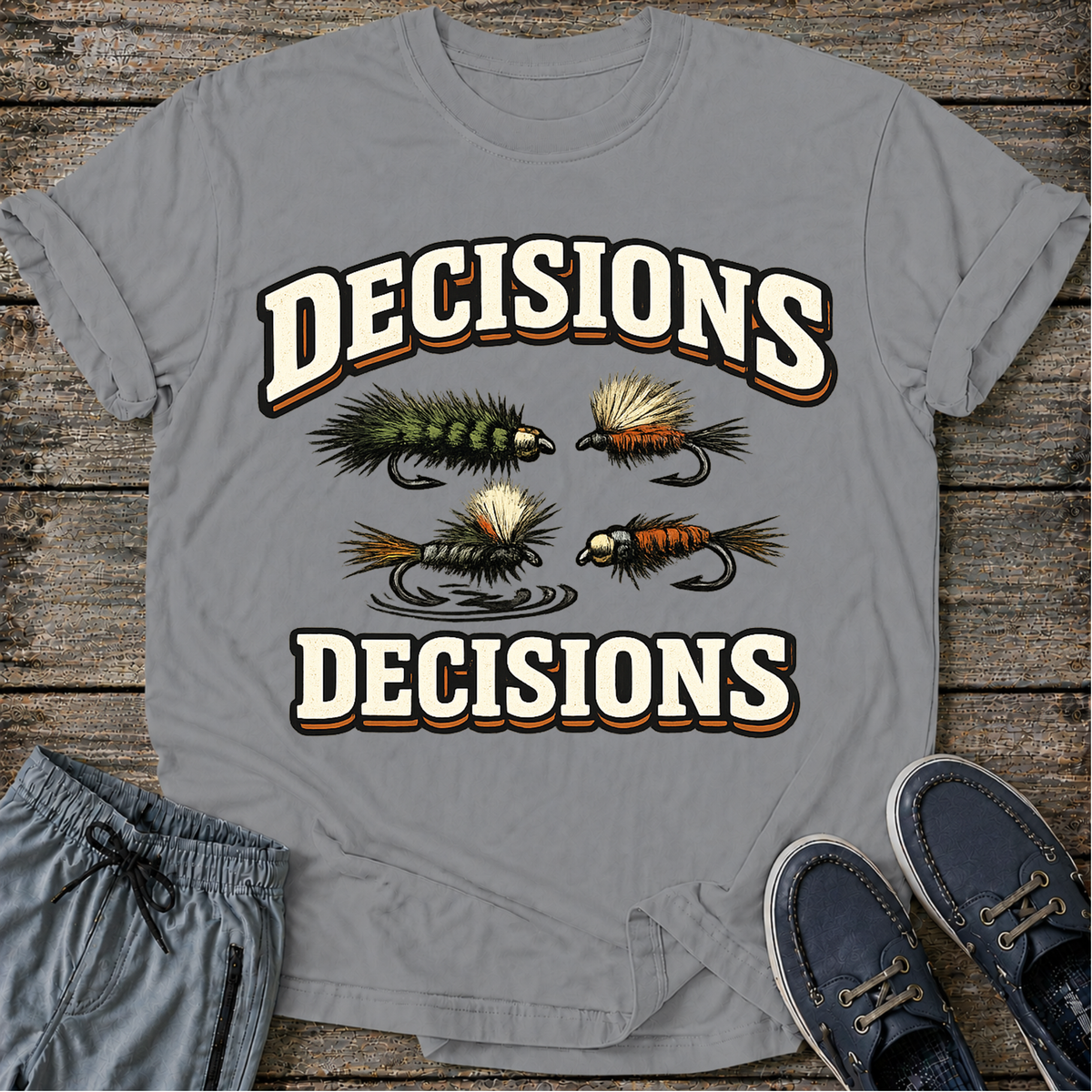 Decisions Decisions fly T-Shirt