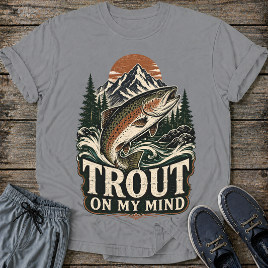 Trout On My Mind T‑Shirt