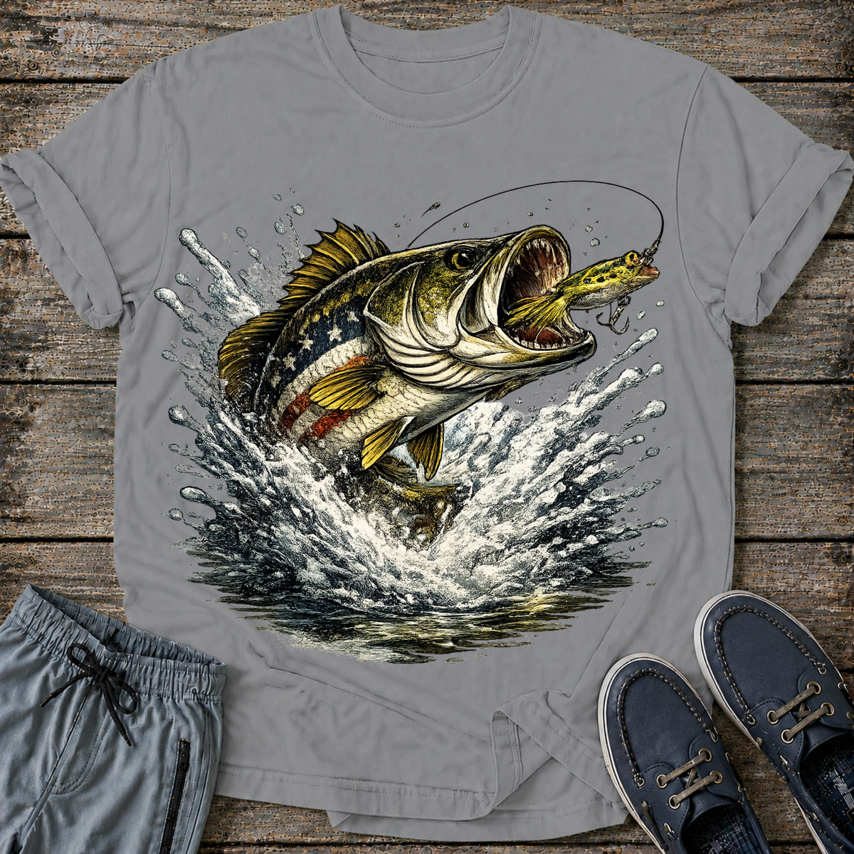 Top Water Bass T-Shirt