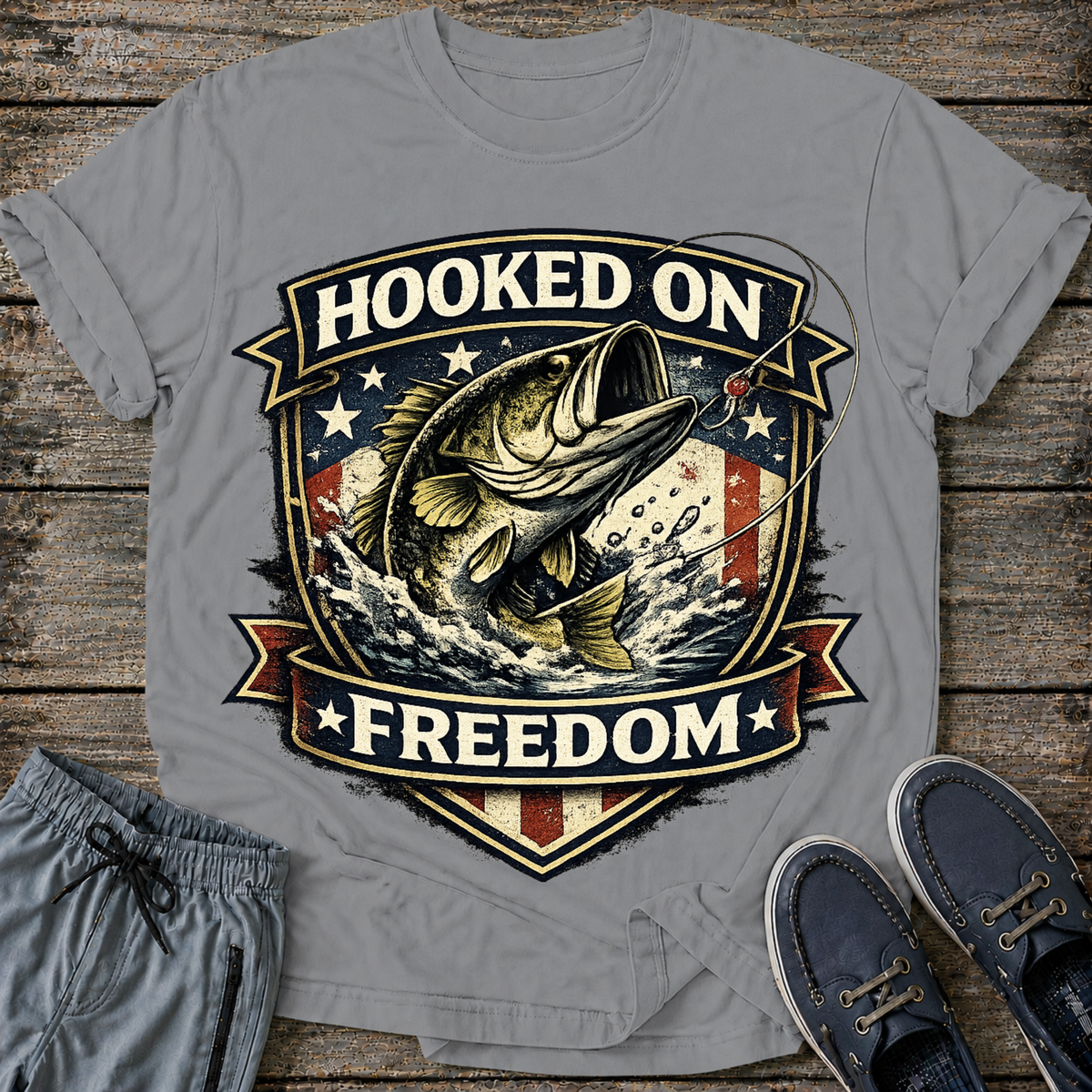 Hooked on Freedom T-Shirt