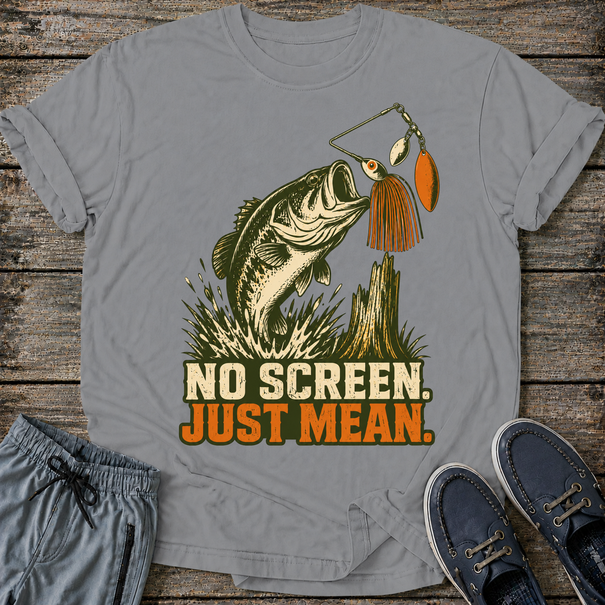No Screen, Just Mean T-Shirt