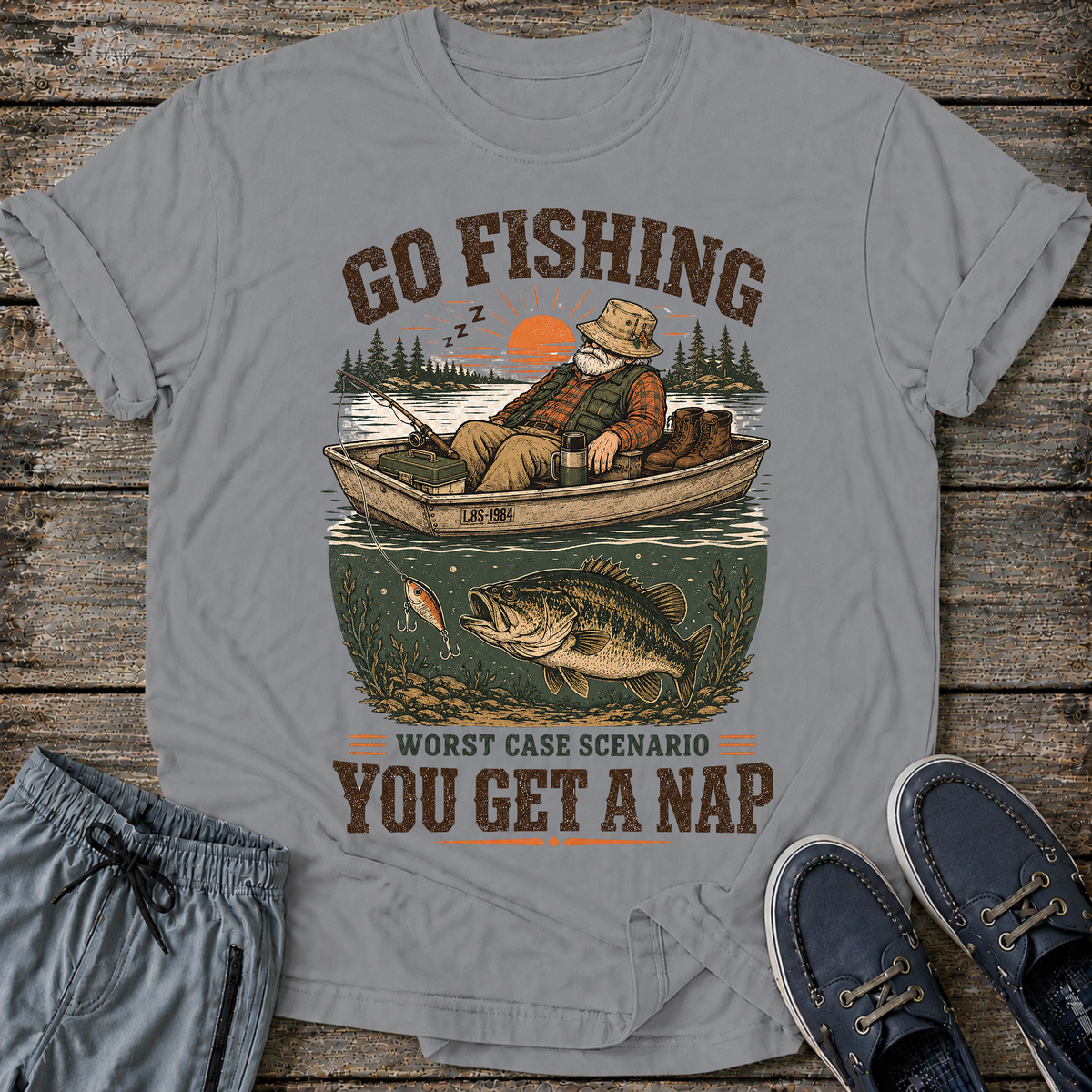 Go Fishing T‑Shirt