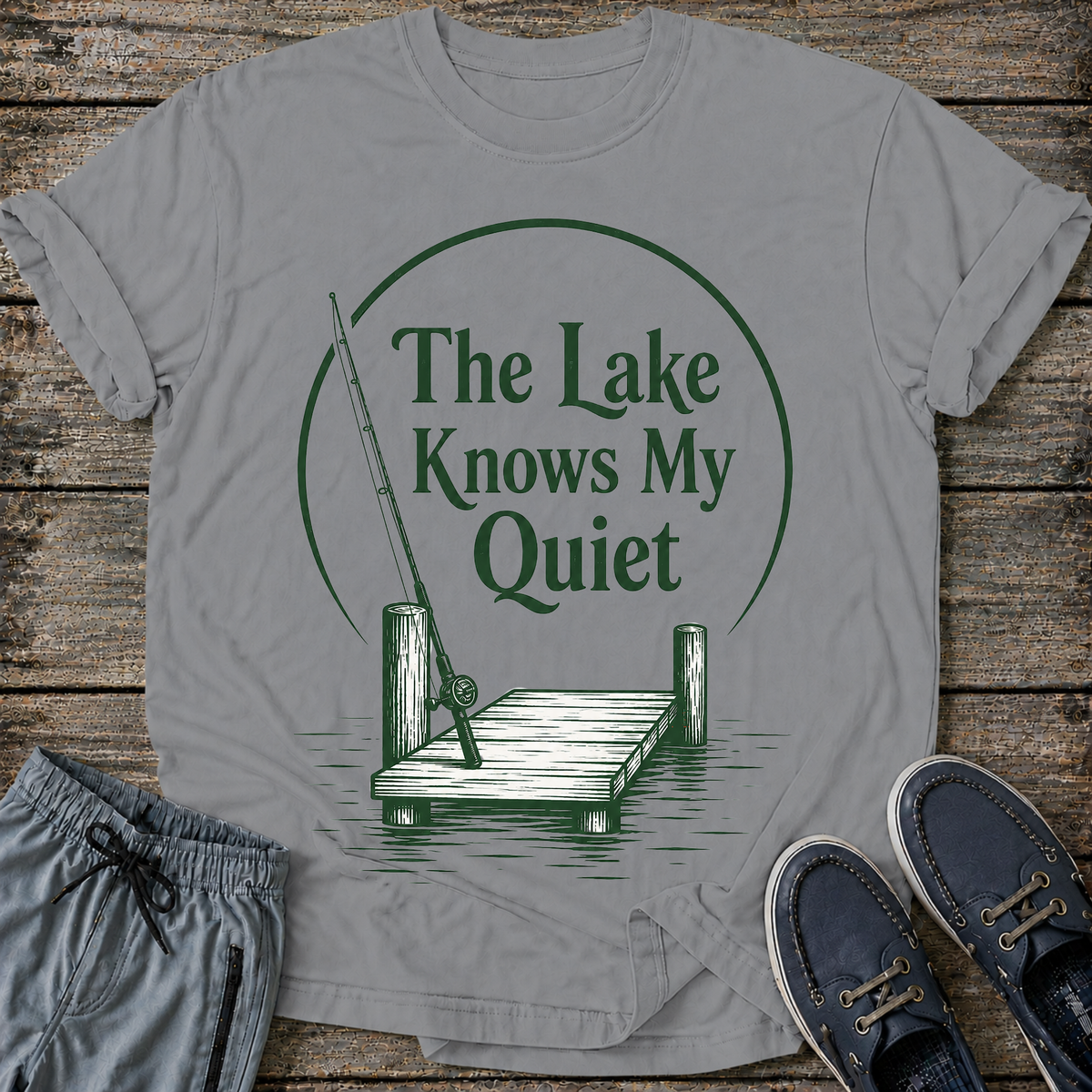 The Lake Knows My Quiet T-Shirt