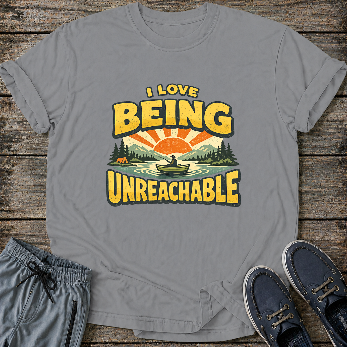 I Love Being Unreachable T-Shirt