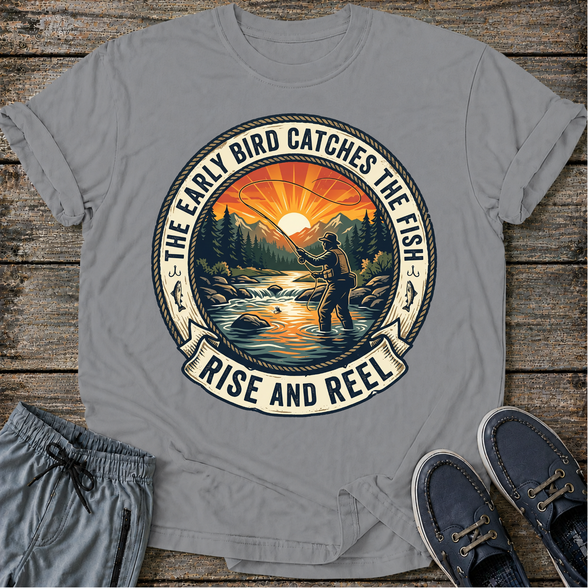 Sunrise Angler T-Shirt