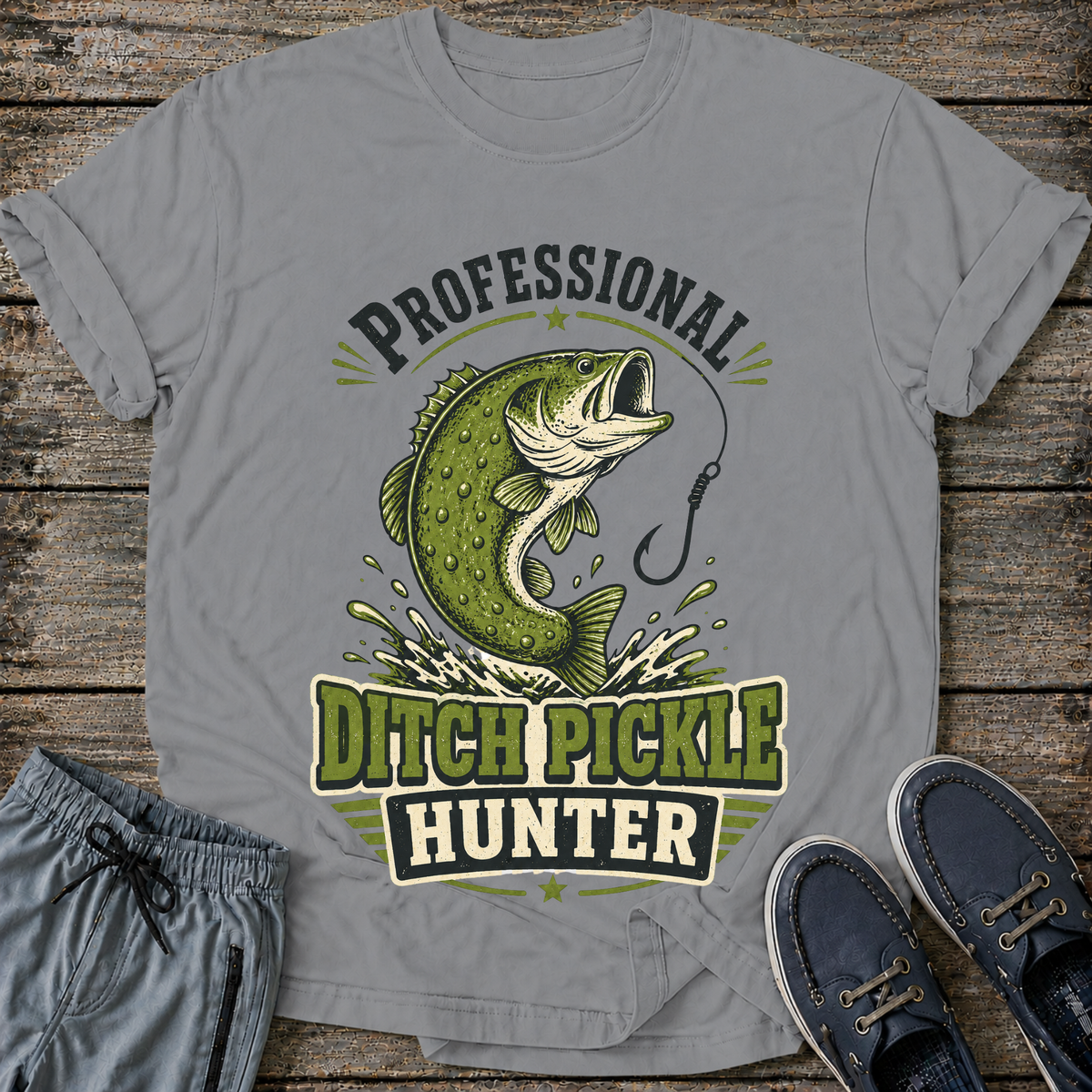 Professional Largemouth Pickel Hunter T-Shirt