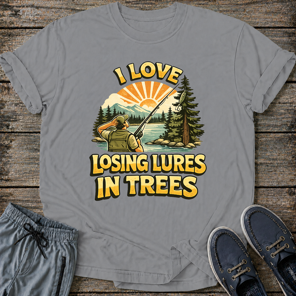 I Love Losing Lures in Trees T-Shirt