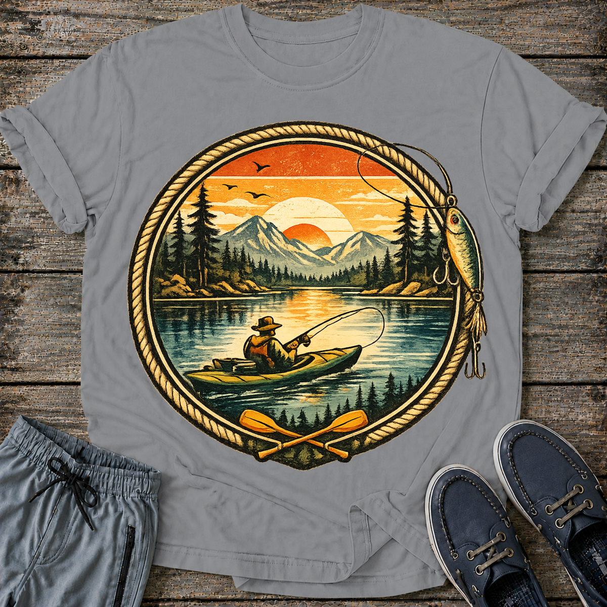 Adventure Fishing T-Shirt