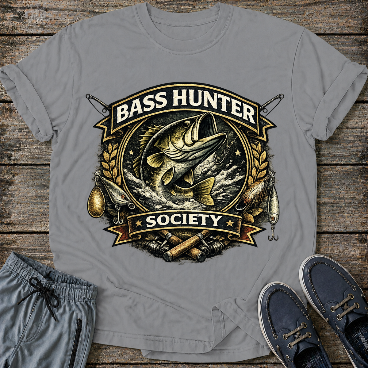 Bass Hunter Society T-Shirt