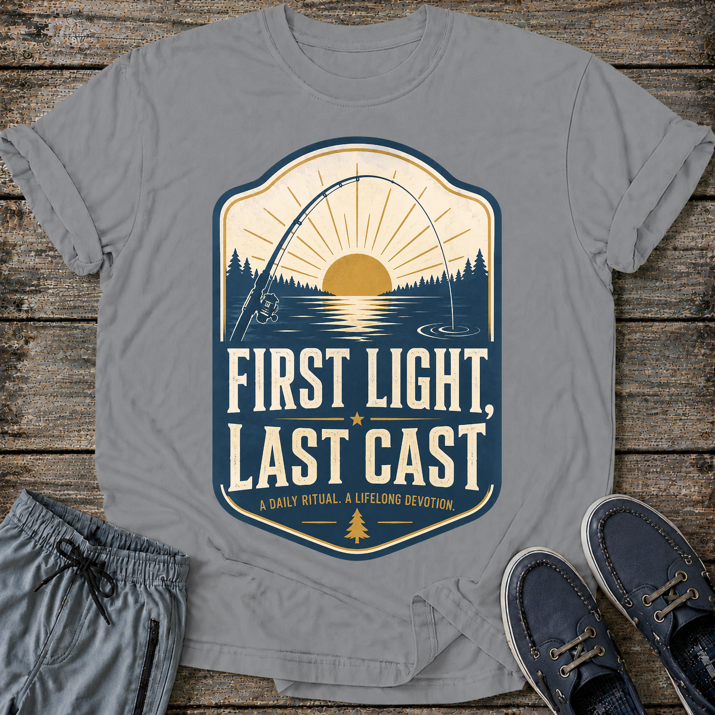 First Light Last Cast T-Shirt