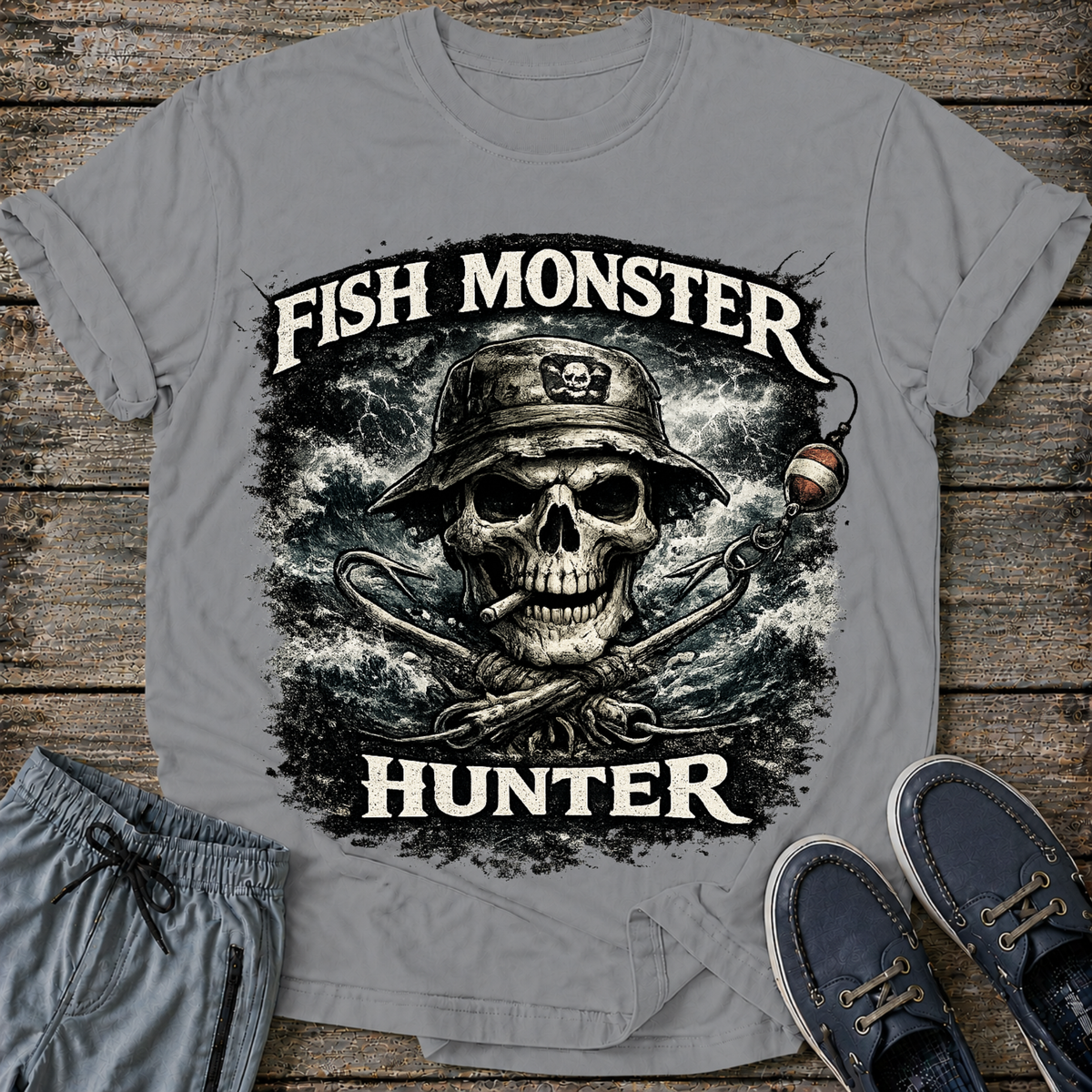 Fish Monster Hunter T-Shirt