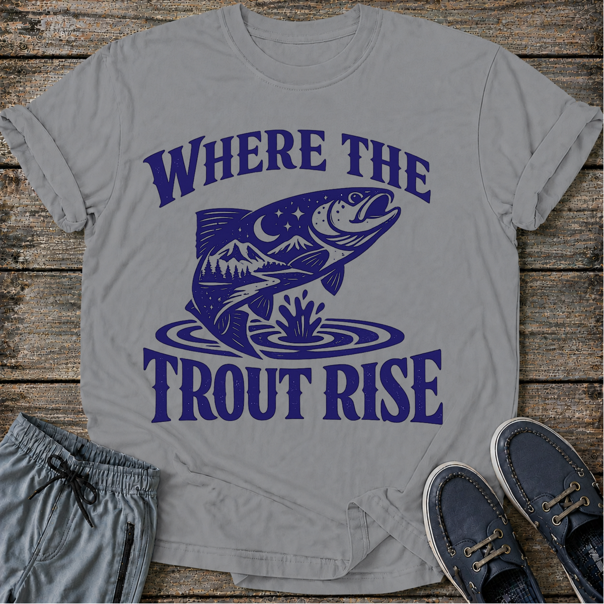 Where The Trout Rise T-Shirt