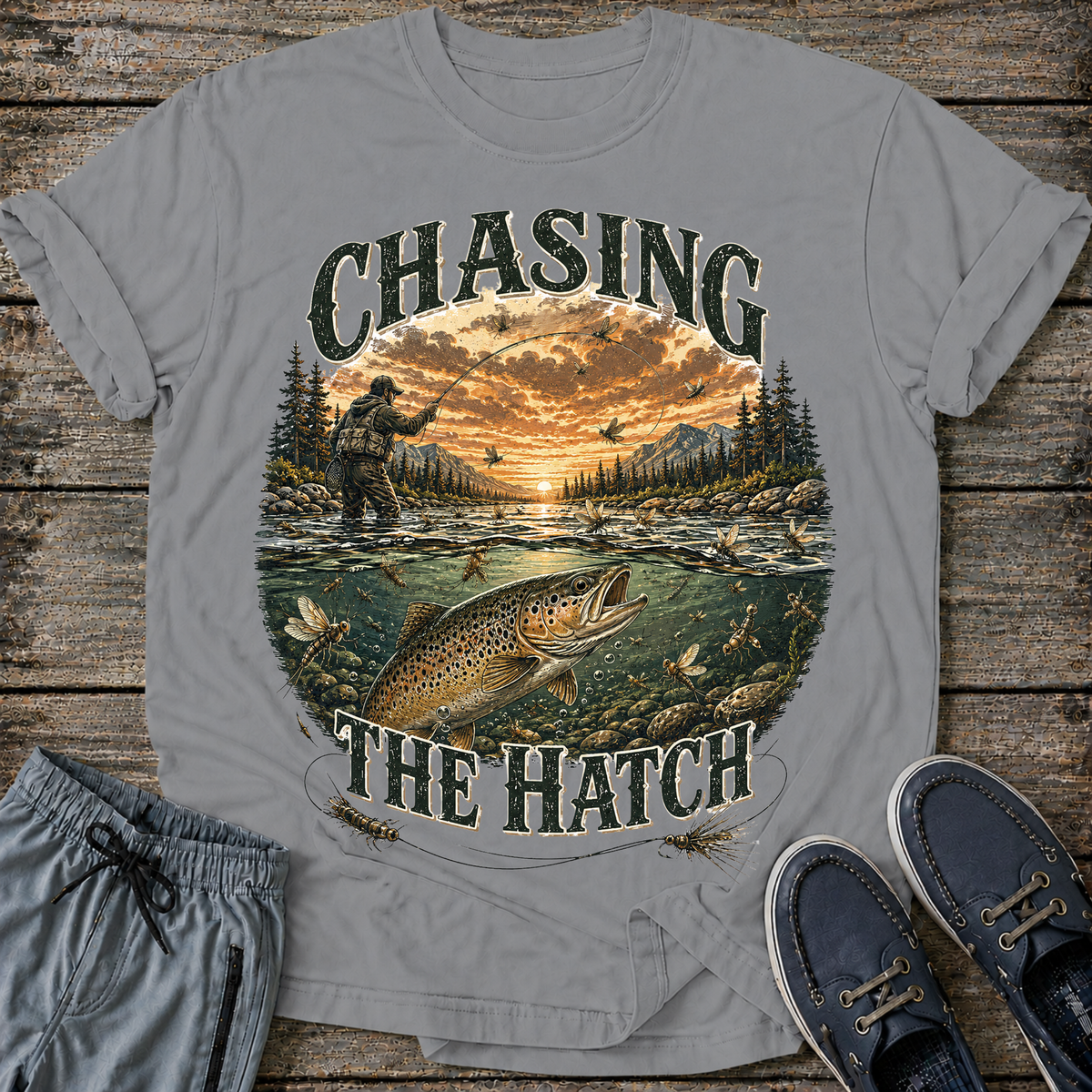 Chasing the Hatch T-Shirt