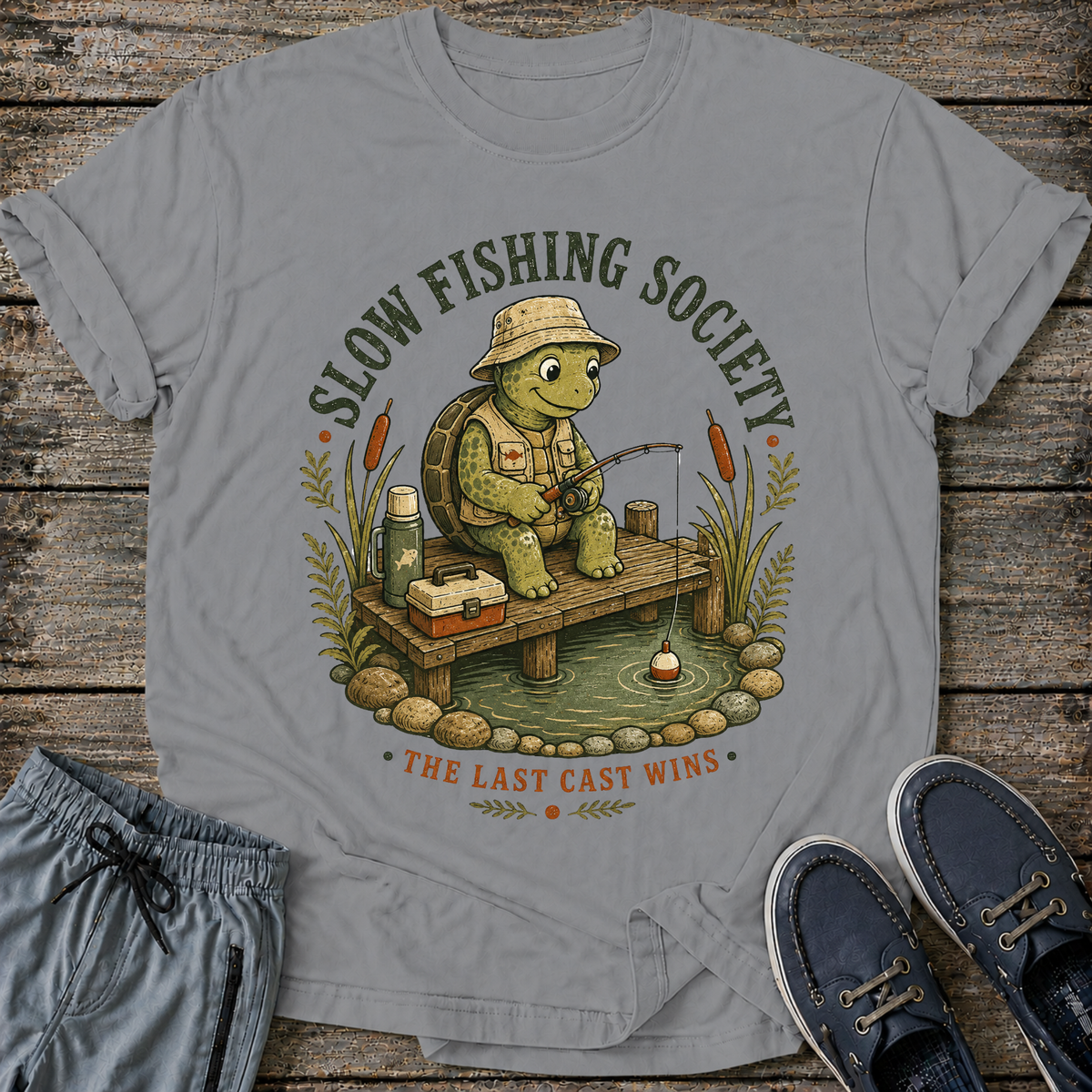 Slow Fishing Society T-Shirt