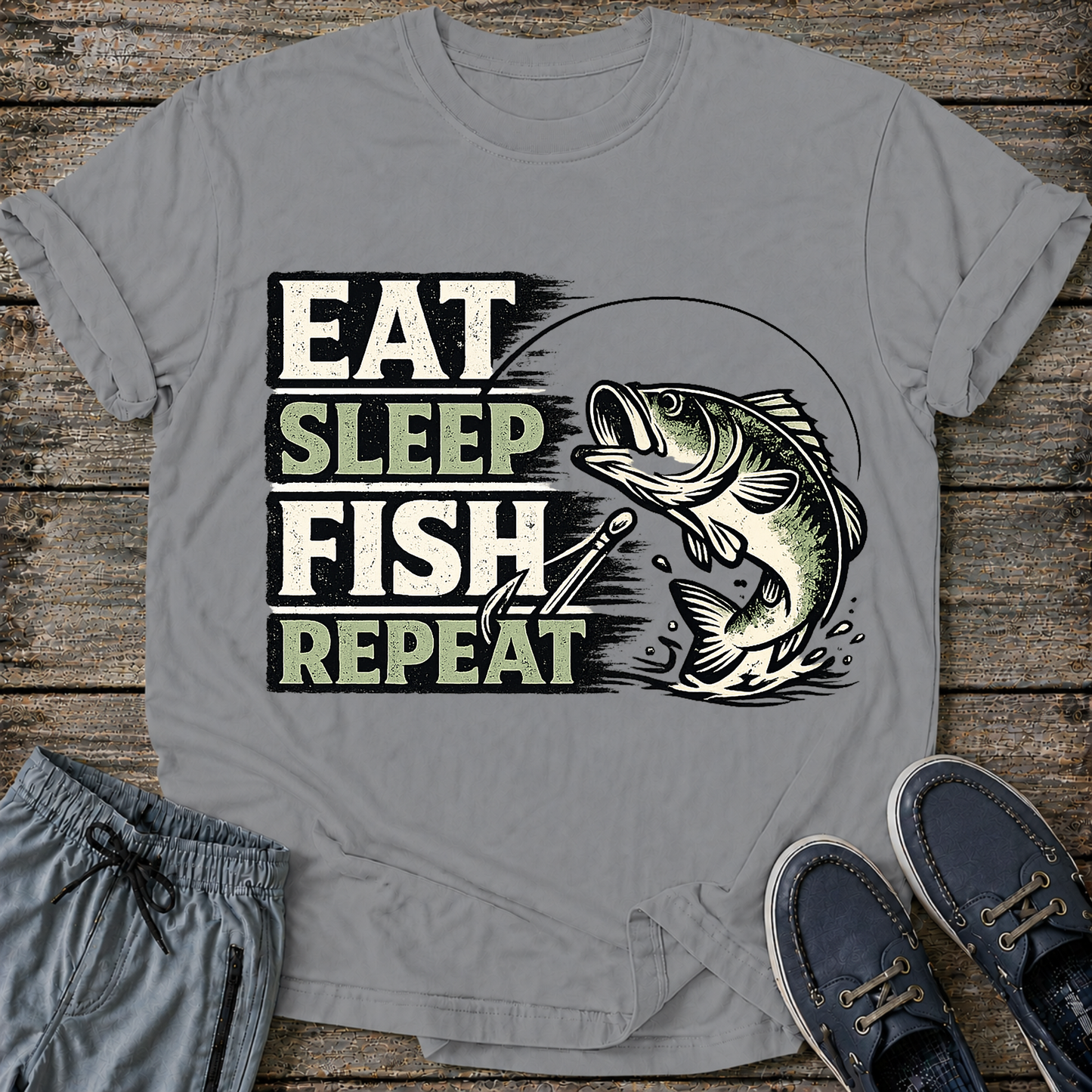 Eat Fish Repeat T-Shirt