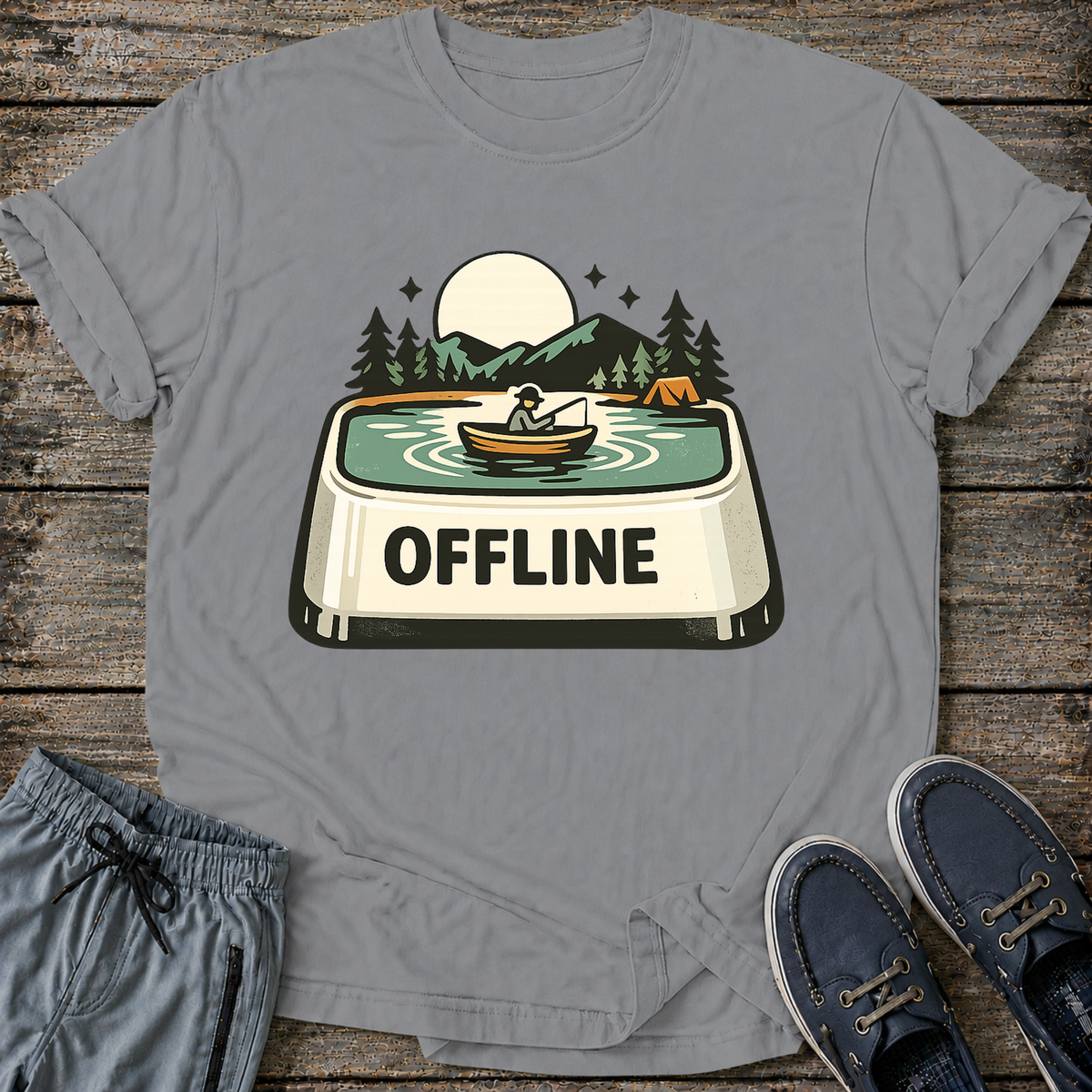 Offline Camping T-Shirt