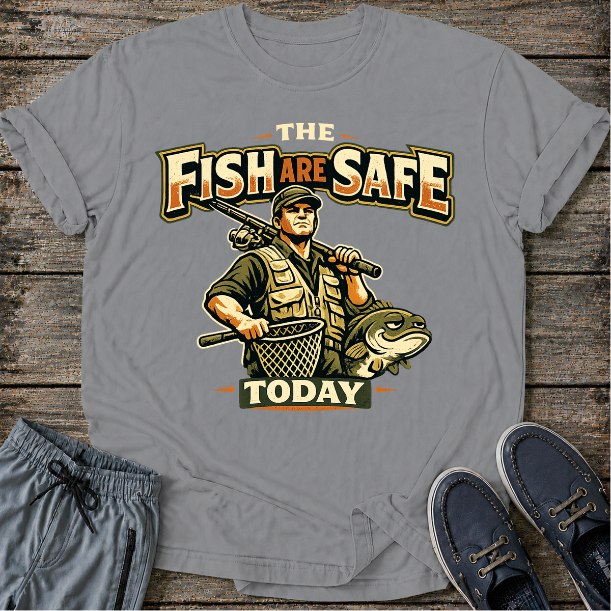 Fish Are Safe T-Shirt