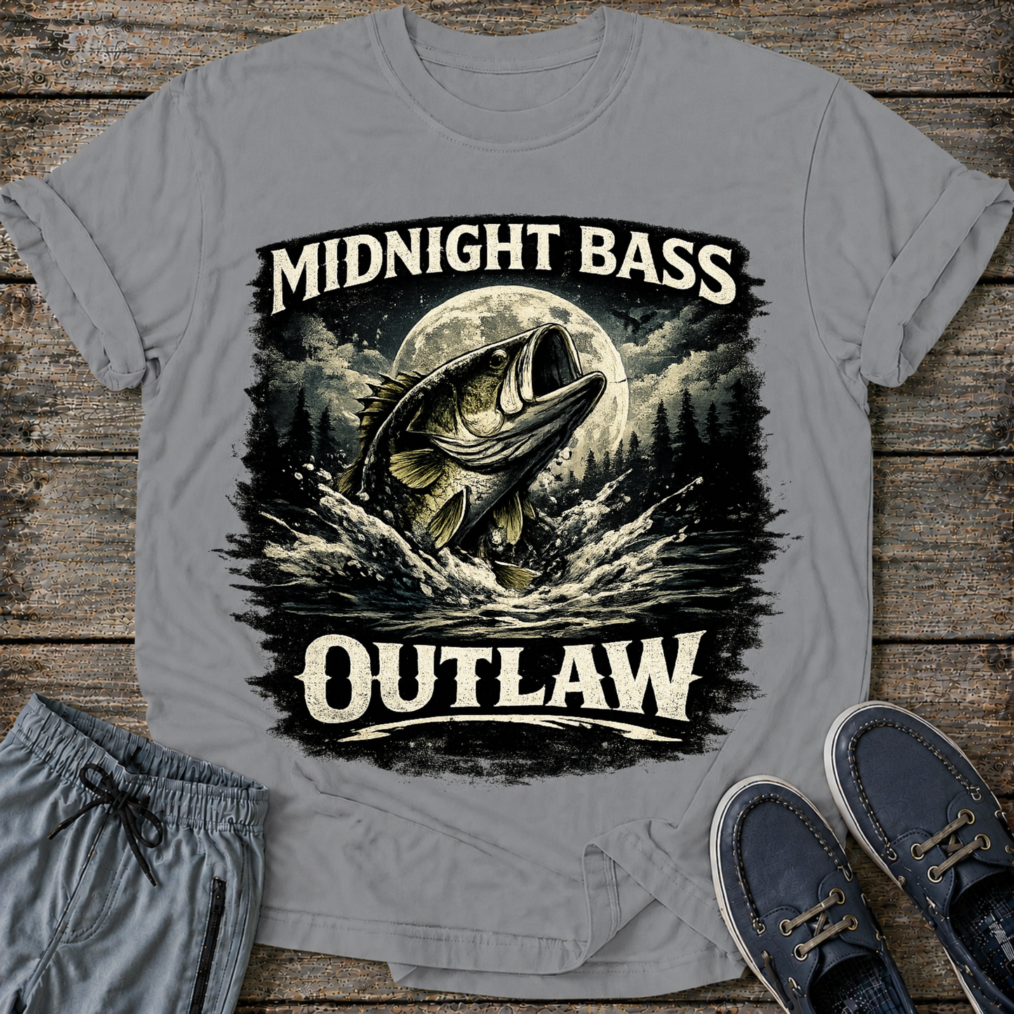 Midnight Bass Outlaw T-Shirt