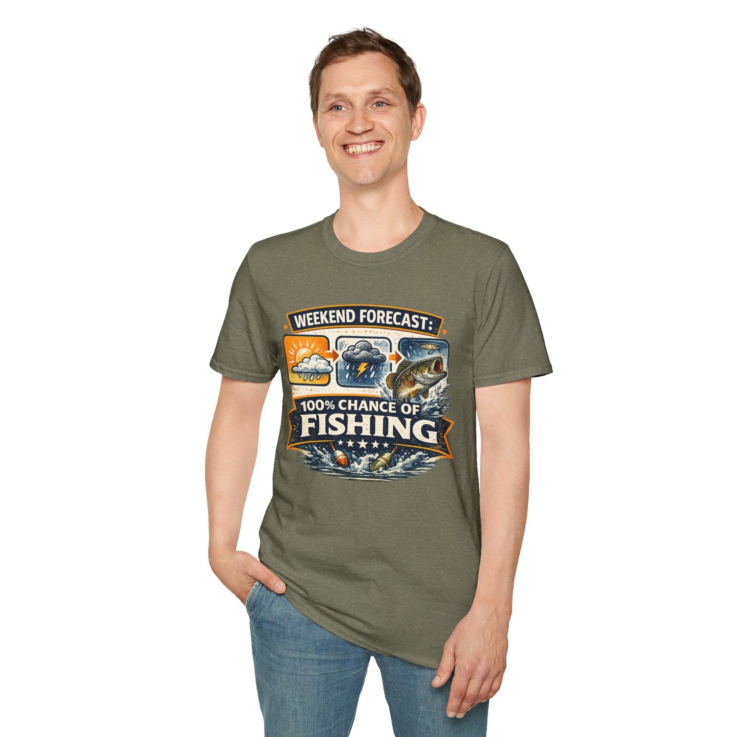 Fishing Forecast T-Shirt