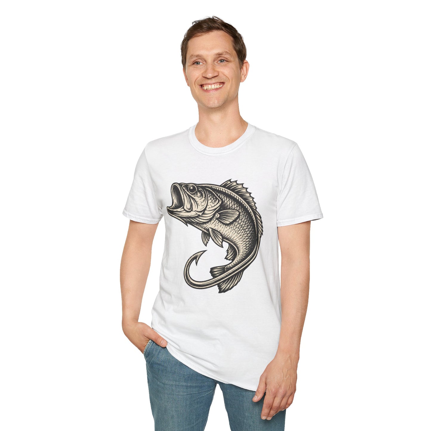 Retro Hook and Bass T-Shirt