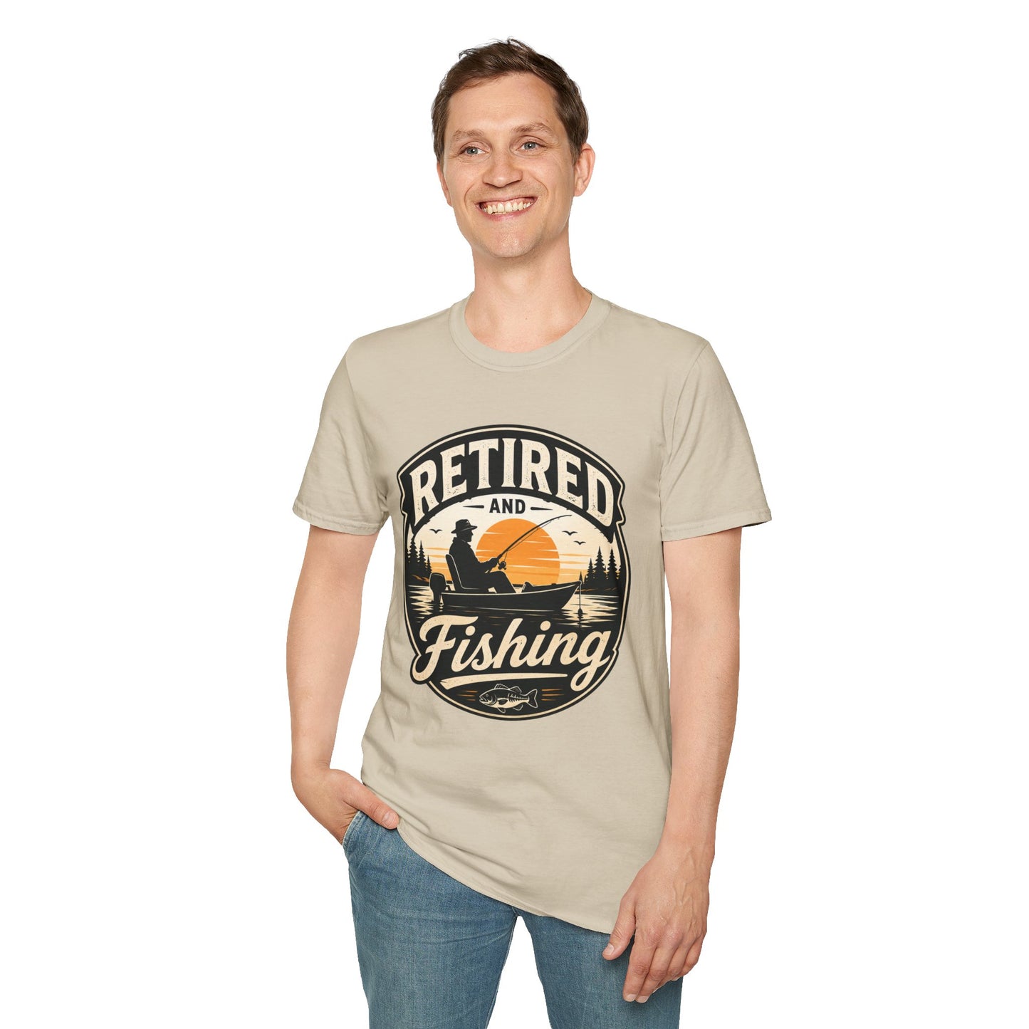Retired and Fishing T-Shirt