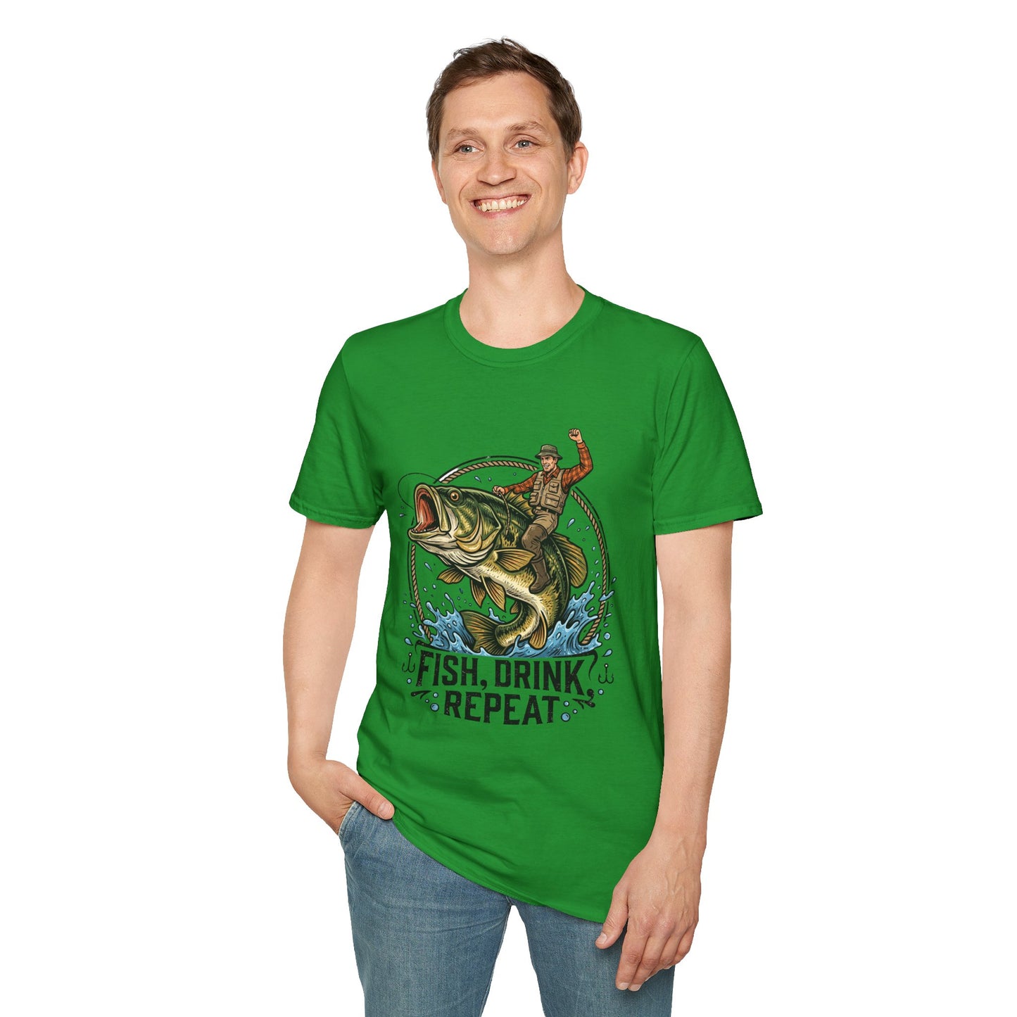 Fish, Drink, Repeat T-Shirt