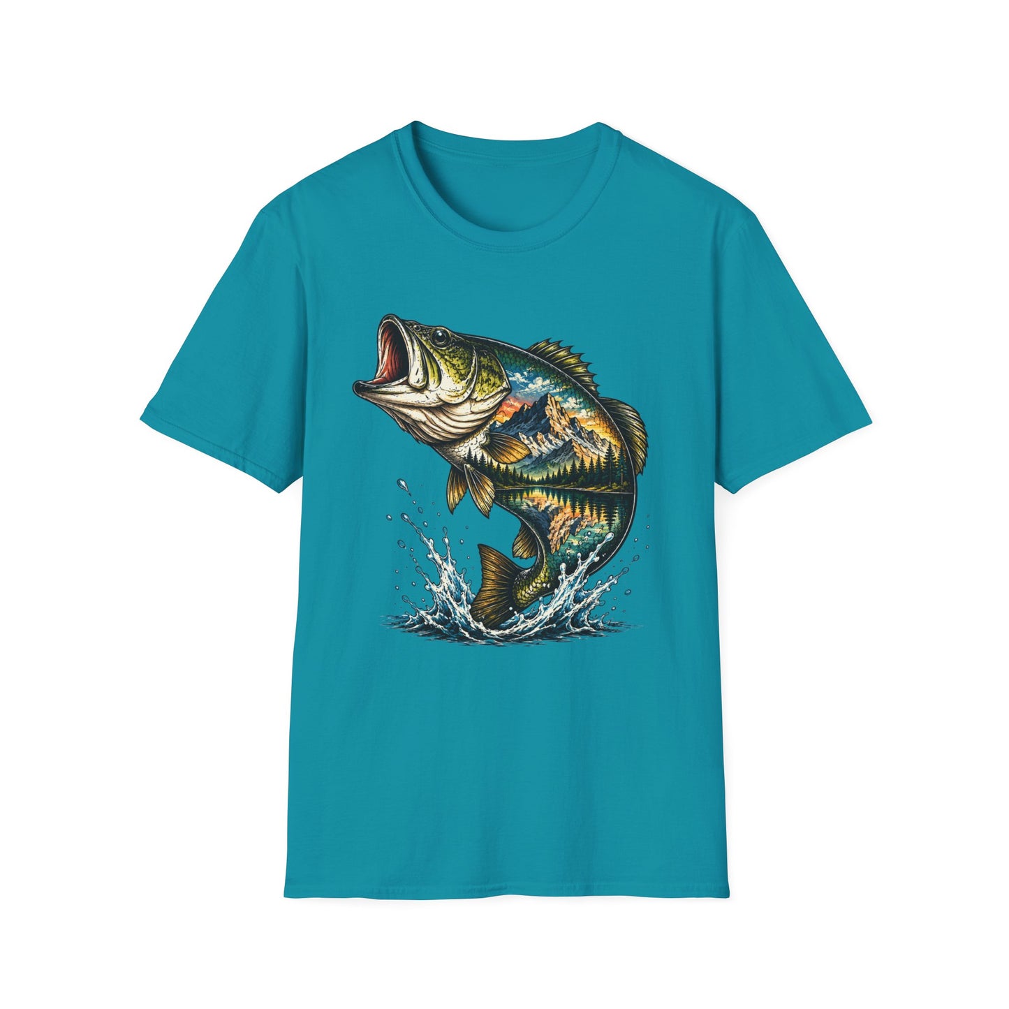 Color Mountain Bass T-Shirt